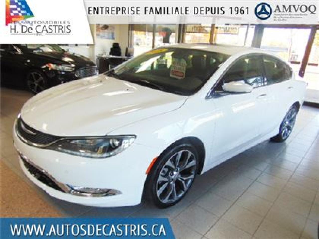 Used 2015 Chrysler 200 C Reg Vit Adaptatif for sale in Châteauguay, QC