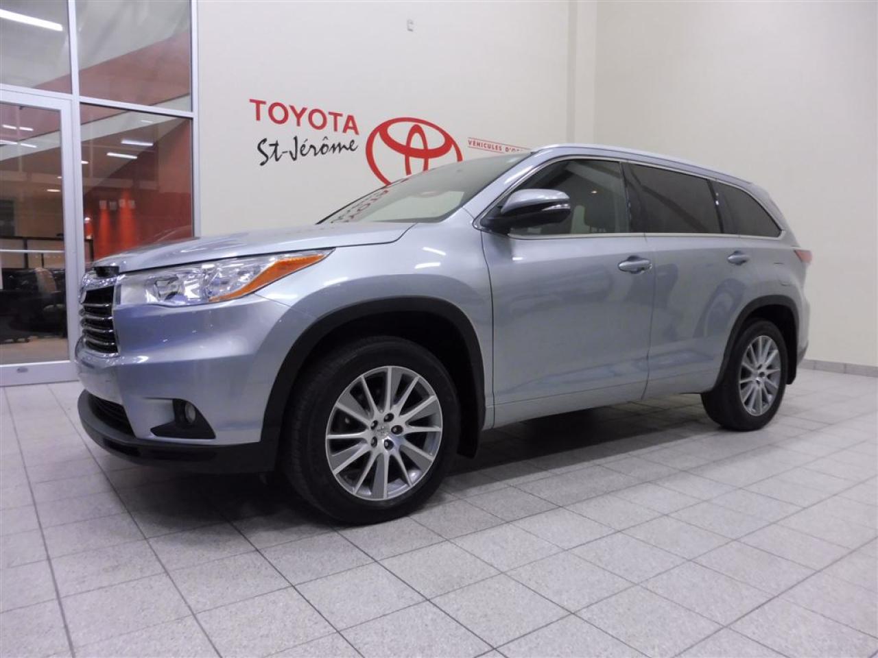 Used 2015 Toyota Highlander Xle Awd Cuir for sale in Mirabel, QC