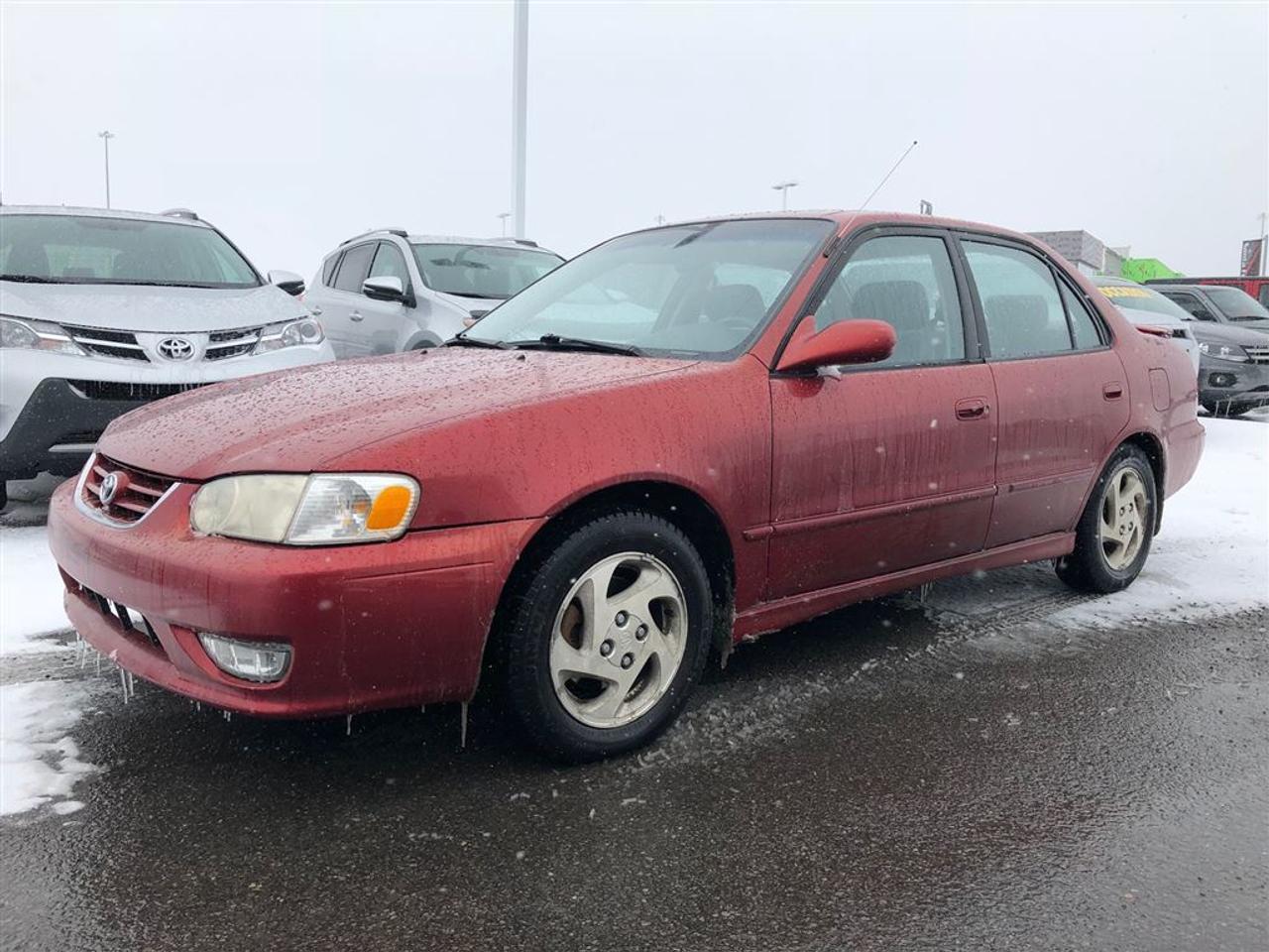 <a href=https://www.toyotastjerome.ca/occasion/Toyota-Corolla-2001.html>https://www.toyotastjerome.ca/occasion/Toyota-Corolla-2001.html</a>

*** AUTOMATIQUE *** AIR CLIMATISÉ *** TRÈS PROPRE *** SEULEMENT 168 000 KM ***  ***MEILLEUR PRIX POUR VOTRE VÉHICULE DÉCHANGE ***    *** PLUS DE 50 VÉHICULES DOCCASION EN INVENTAIRE, SORTIE 39 DE LAUTOROUTE 15 ***