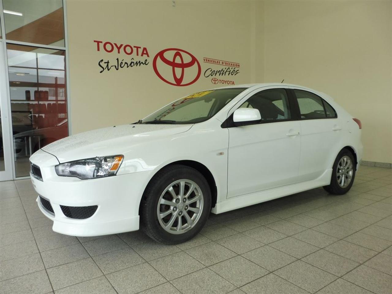 <a href=https://www.toyotastjerome.ca/occasion/Mitsubishi-Lancer-2013.html>https://www.toyotastjerome.ca/occasion/Mitsubishi-Lancer-2013.html</a>

* SE * MANUELLE * GR ELECT * A/C * MAGS * JAMAIS ACCIDENTÉ * EXCELLENTE CONDITION *  ***MEILLEUR PRIX POUR VOTRE VÉHICULE DÉCHANGE ***  *** INSPECTION 127 POINTS EFFECTUÉ PAR NOS TECHNICIENS CERTIFIÉS TOYOTA ***   *** PLUS DE 80 VÉHICULES DOCCASION EN INVENTAIRE, SORTIE 39 DE LAUTOROUTE 15 ***