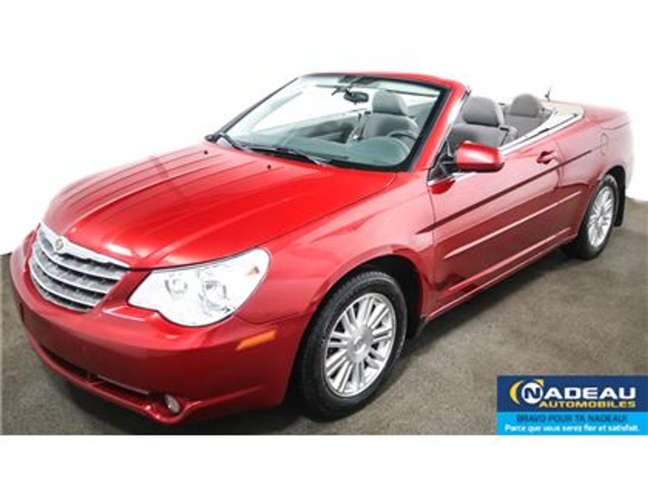 <a href=https://www.autoaubaine.com/Chrysler-Sebring-c6981720.html>https://www.autoaubaine.com/Chrysler-Sebring-c6981720.html</a>

CONVERTIBLE, BAS KILOMETRAGE, 2 CLÉS, RÉGULATEUR DE VITESSE, SIÈGE ÉLECTRIQUE, CLIMATISATION, VITRES ET MIROIRS ÉLECTRIQUES, MIROIRS CHAUFFANTS. CHRYSLER SEBRING CABRIOLET 2008 À VENDRE À SAINT-JEAN-SUR-RICHELIEU.       NADEAU AUTOMOBILES a une solide réputation et tout le personnel est orienté vers la satisfaction à la clientèle. Financement rapide et facile pour 2ième et 3ième chance au crédit. Notre téléphone pour un représentant 1-855-248-3268 ou notre service web personnalisé et par cellulaire 7 jours/7 438-800-4410. Visitez www.nadeauautomobiles.com