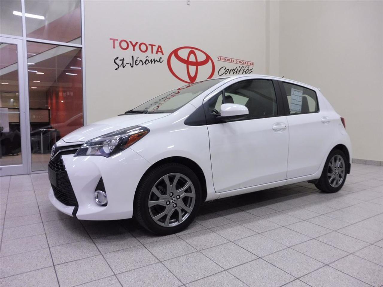 <a href=https://www.toyotastjerome.ca/occasion/Toyota-Yaris-2015.html>https://www.toyotastjerome.ca/occasion/Toyota-Yaris-2015.html</a>

*** MAGS *** AILERON *** MODÈLE SPORT *** GROUPE ÉLECTRIQUE ***AIR CLIMATISÉ ***    *** SEULEMENT 47 700 KMS ***     ***MEILLEUR PRIX POUR VOTRE VÉHICULE DÉCHANGE ***    *** INSPECTION 127 POINTS EFFECTUÉ PAR NOS TECHNICIENS CERTIFIÉS TOYOTA ***     *** PLUS DE 70 VÉHICULES DOCCASION EN INVENTAIRE, SORTIE 39 DE LAUTOROUTE 15 ***
