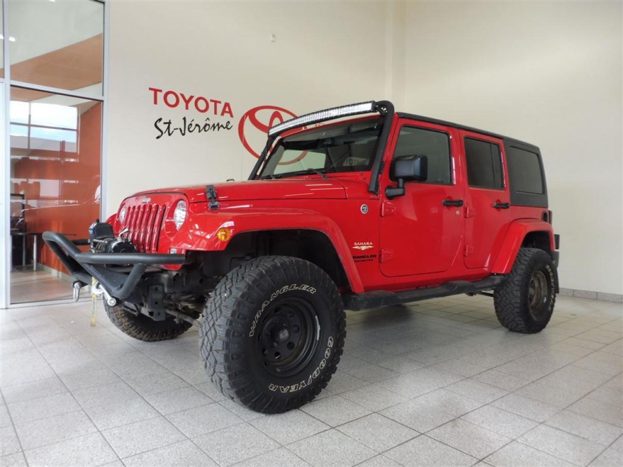 Used 2014 Jeep Wrangler Unltd Sahara Gps for sale in Mirabel, QC