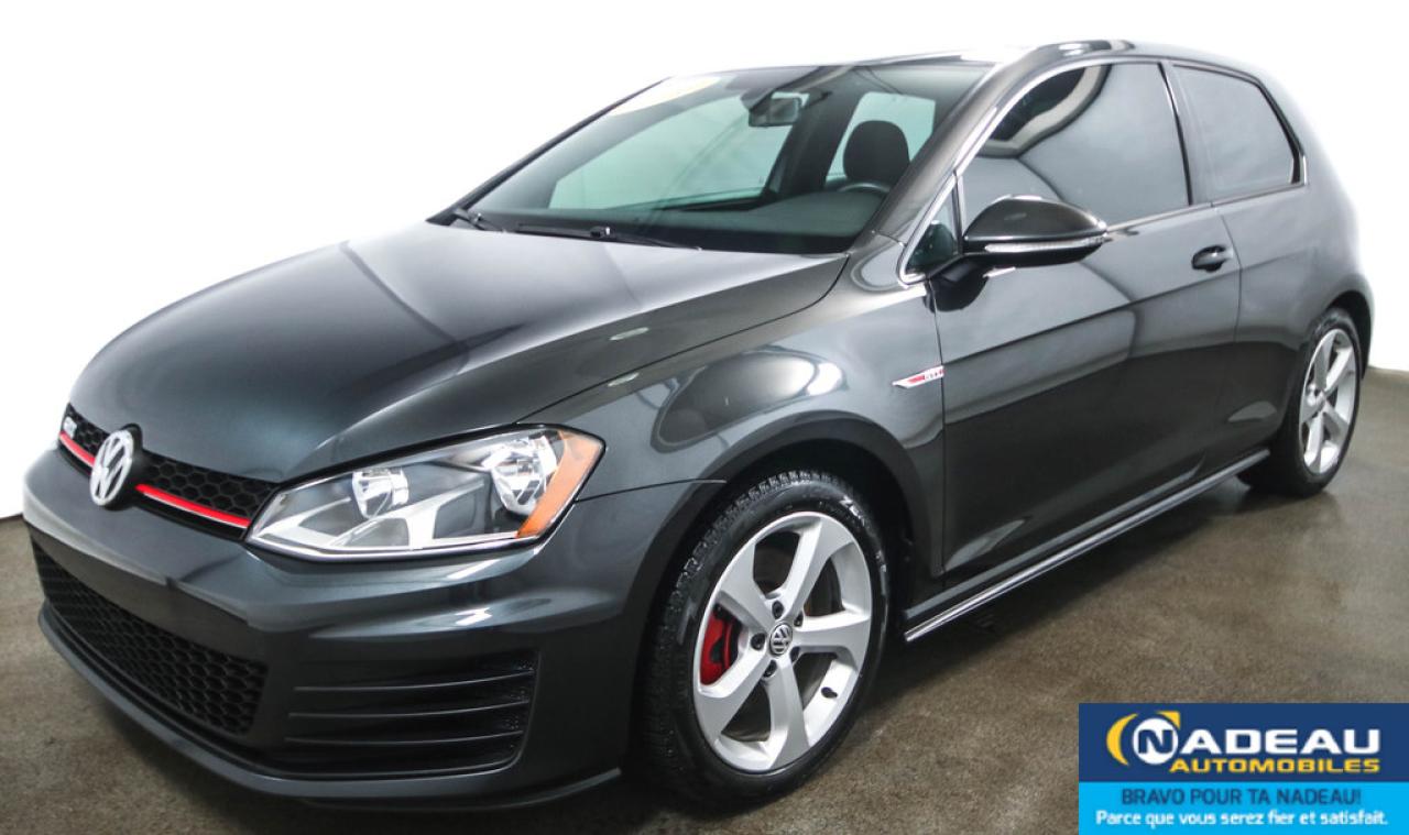Used 2016 Volkswagen Golf GTI 3-Door for sale in St-Jean-Sur-Richelieu, QC