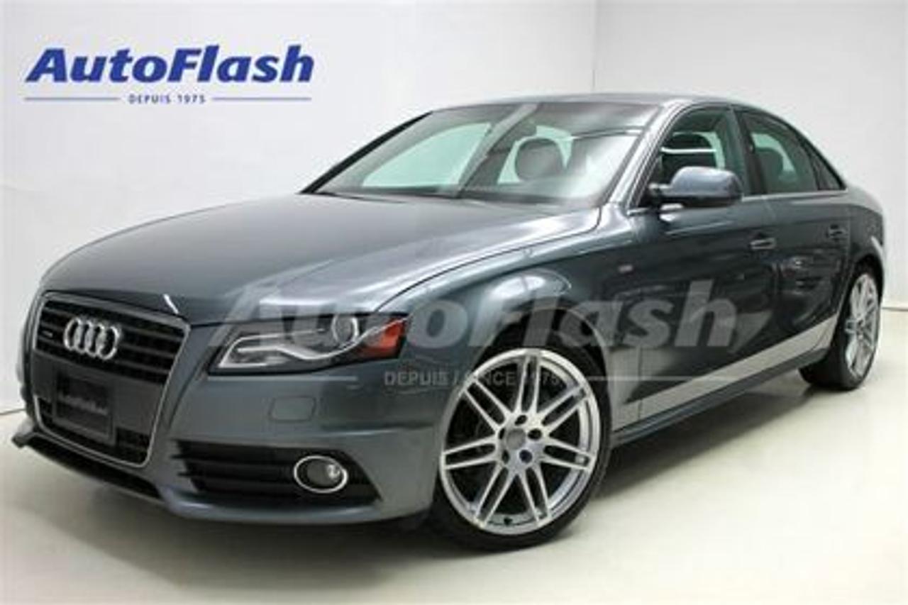 <a href=https://www.autoaubaine.com/Audi-A4-c6992298.html>https://www.autoaubaine.com/Audi-A4-c6992298.html</a>

Historique dentretien complete, Très bien entretenu, Kilometrage certifié, Carproof vérifié, Très bien équipé, Protection mécanique complète de 5 ans disponible, Ce véhicule as récemment été donné en échange chez un concessionnaire neuf.*** $199, transport, préparation et esthétique en sus ***    Complete maintenance history, Very well maintained, Certified kilometers, Carproof verified, Well equipped, Full 5 year mechanical protection available, This vehicle was recently traded in at a new-car dealer.*** For only $199, our vehicules are prepared to the highest possible standards. ***    Depuis 1975 AutoFlash offre des véhicules au meilleur rapport qualité-prix et un service exceptionnel! Since 1975 AutoFlash offers the best price-quality and excellent service!     Financement rapide et facile, 1 ère, 2e et 3e chance au crédit, approbation en 30 minutes, taux dacceptation très élevé, demande de crédit en ligne.     Nous sommes les spécialistes des autos, fourgonnettes, VUS, 4x4, et les camions légers jusquà une tonne. Tous les détails sur www.AutoFlash.net