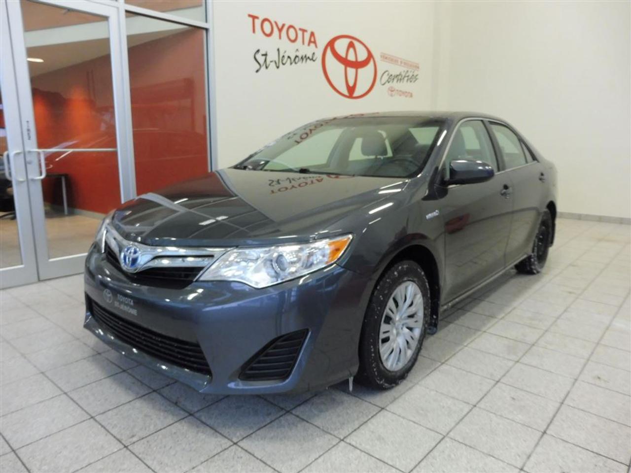 <a href=https://www.toyotastjerome.ca/occasion/Toyota-Camry_Hybride-2013.html>https://www.toyotastjerome.ca/occasion/Toyota-Camry_Hybride-2013.html</a>

* LE * CAMÉRA DE RECUL * BLUETOOTH * GR. ÉLEC. * JAMAIS ACCIDENTÉ * UN SEUL PROPRIÉTAIRE * EXCELLENTE CONDITION *    ***MEILLEUR PRIX POUR VOTRE VÉHICULE DÉCHANGE ***    *** INSPECTION 127 POINTS EFFECTUÉ PAR NOS TECHNICIENS CERTIFIÉS TOYOTA ***     *** PLUS DE 50 VÉHICULES DOCCASION EN INVENTAIRE, SORTIE 39 DE LAUTOROUTE 15 ***
