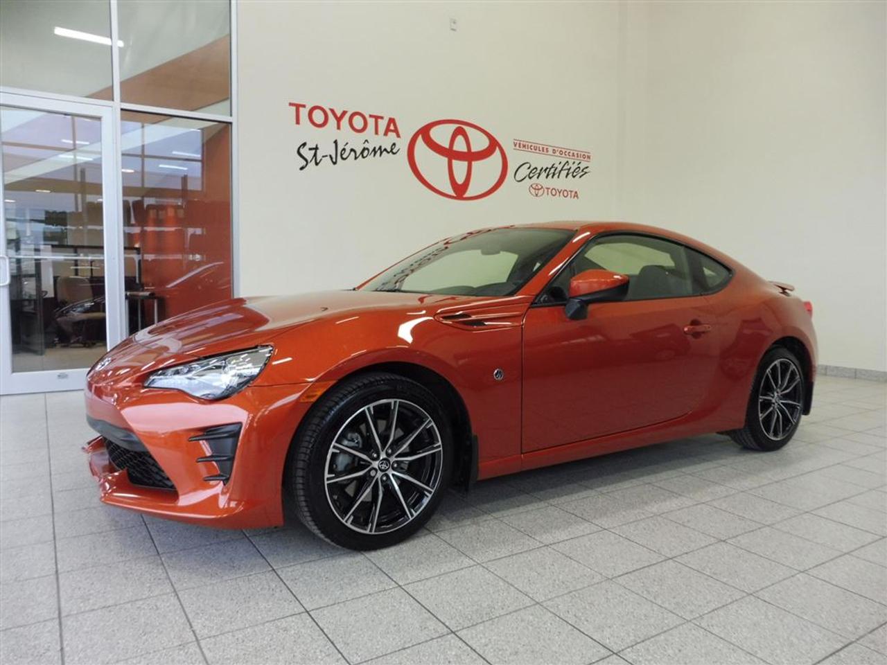<a href=https://www.toyotastjerome.ca/occasion/Toyota-86-2017.html>https://www.toyotastjerome.ca/occasion/Toyota-86-2017.html</a>

*** SEULEMENT 6 MOIS *** COMME NEUF *** AILERON *** GROUPE ÉLECTRIQUE *** AIR CLIMATISÉ   BLUETOOTH *** CAMÉRA DE RECUL *** 7 500 KMS SEULEMENT ***   ***MEILLEUR PRIX POUR VOTRE VÉHICULE DÉCHANGE ***  *** INSPECTION 127 POINTS EFFECTUÉ PAR NOS TECHNICIENS CERTIFIÉS TOYOTA ***   *** PLUS DE 60 VÉHICULES DOCCASION EN INVENTAIRE, SORTIE 39 DE LAUTOROUTE 15 ***