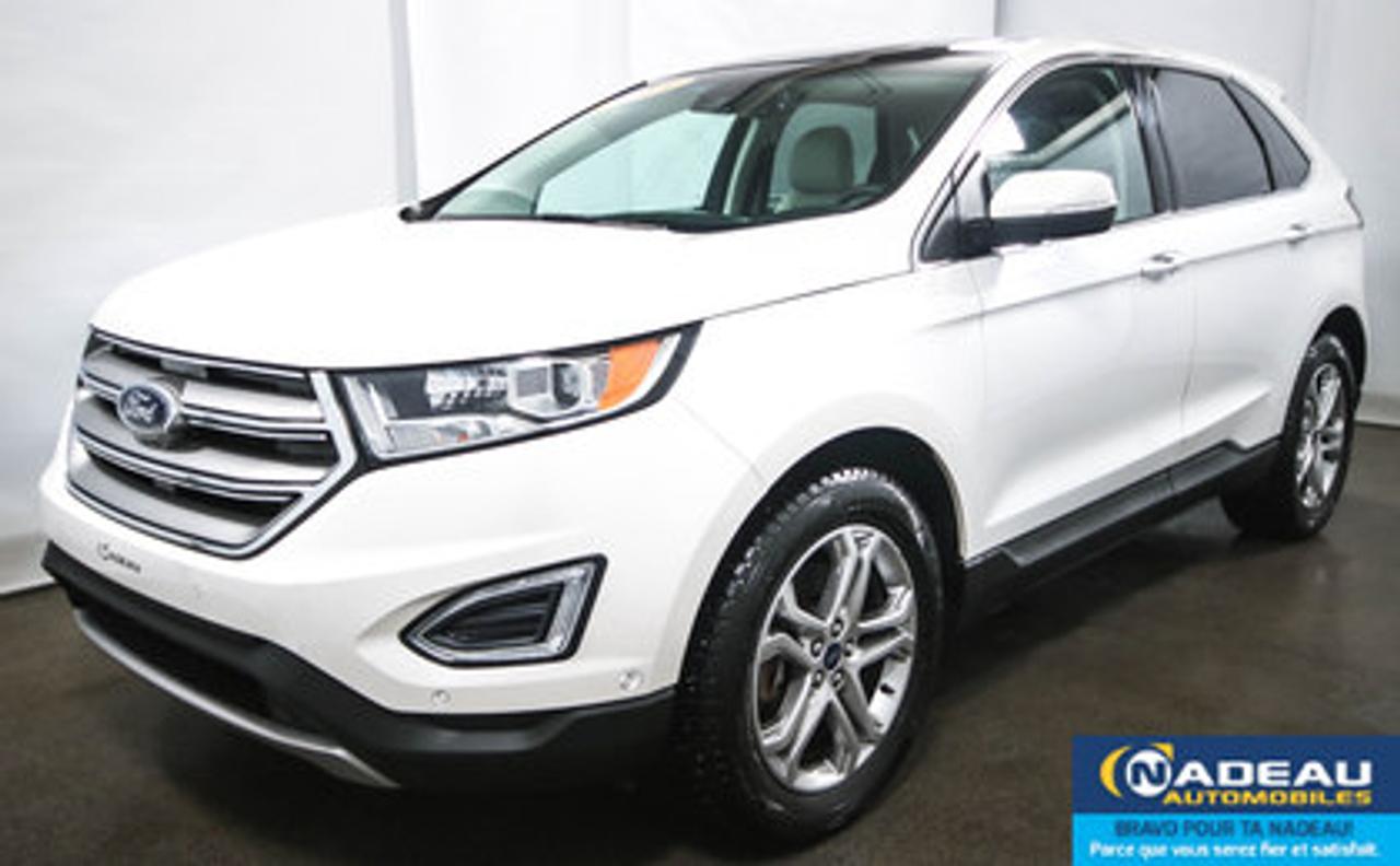 <a href=https://www.autoaubaine.com/Ford-Edge-c7014372.html>https://www.autoaubaine.com/Ford-Edge-c7014372.html</a>

systeme de navigation,detecteur angles mort,sieges ventiles,demarreur a distance de compagnie,toit ouvrant,regulateur de vitesse adaptatif,toit ouvrant,sieges chauffants,sieges electriques,interieur en cuir,camera de recul,bluetooh,verouillage sans cle,phares automatiques,phares antibrouillards,phares automatiques,jantes en aluminium,climatisation,vitres electriques,miroir electriques,miroir chauffants,lecteur cd .ford hedge titanium 2015 a vendre a saint-jean-sur-richelieu.      NADEAU AUTOMOBILES a une solide réputation et tout le personnel est orienté vers la satisfaction à la clientèle. Financement rapide et facile pour 2ième et 3ième chance au crédit. Notre téléphone pour un représentant 1-855-248-3268 ou notre service web personnalisé et par cellulaire 7 jours/7 438-800-4410. Visitez www.nadeauautomobiles.com
