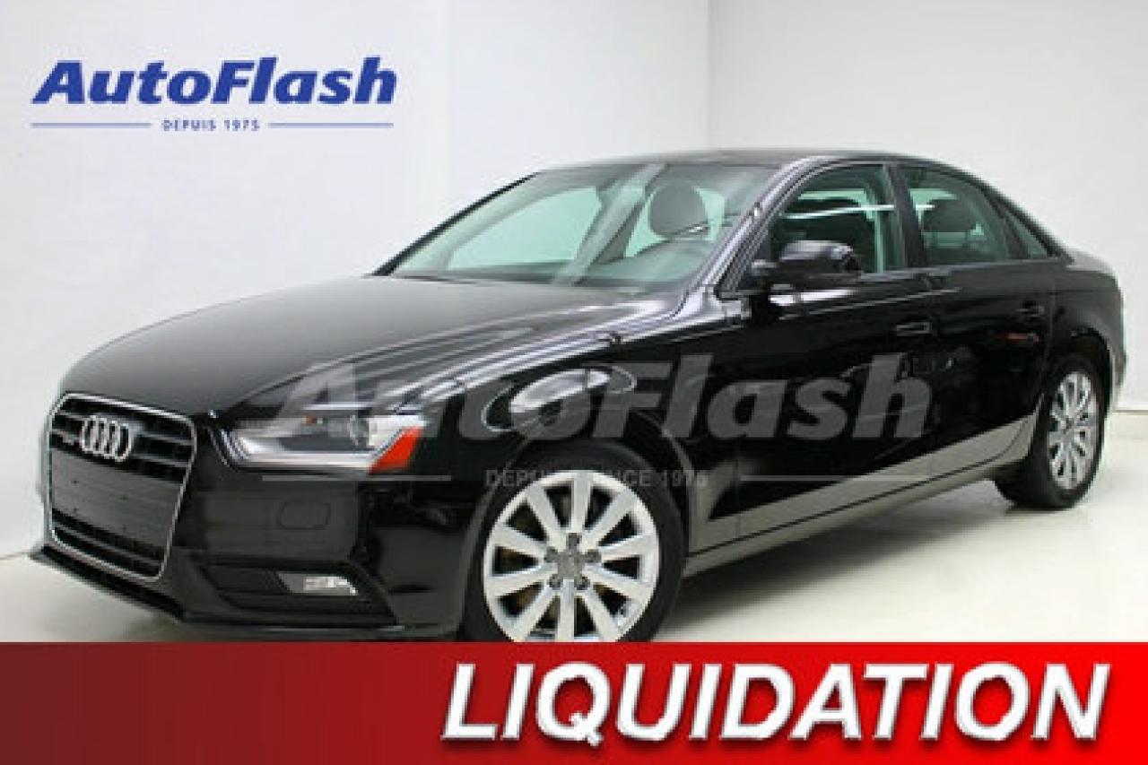 Used 2014 Audi A4 2.0l Turbo Quattro for sale in St-Hubert, QC