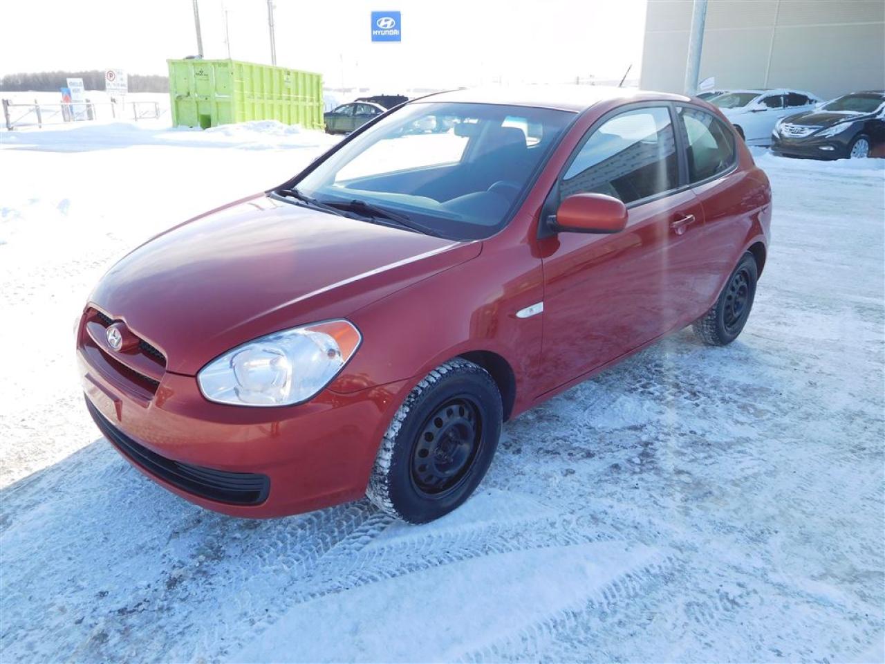 Used 2010 Hyundai Accent Gl,cruise,a/c,portes for sale in Mirabel, QC