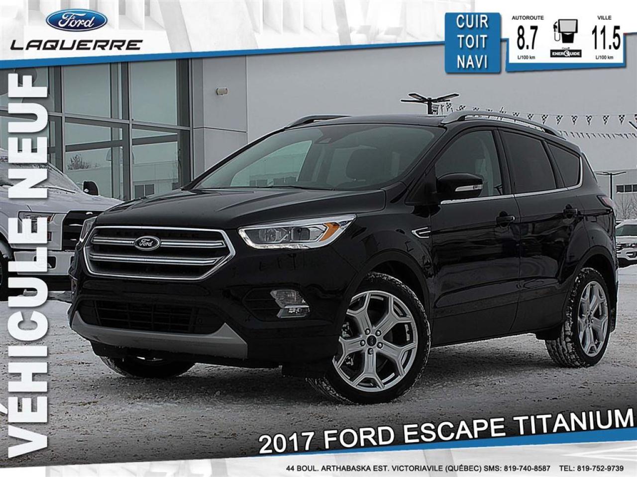 Used 2017 Ford Escape Titanium for sale in Victoriaville, QC