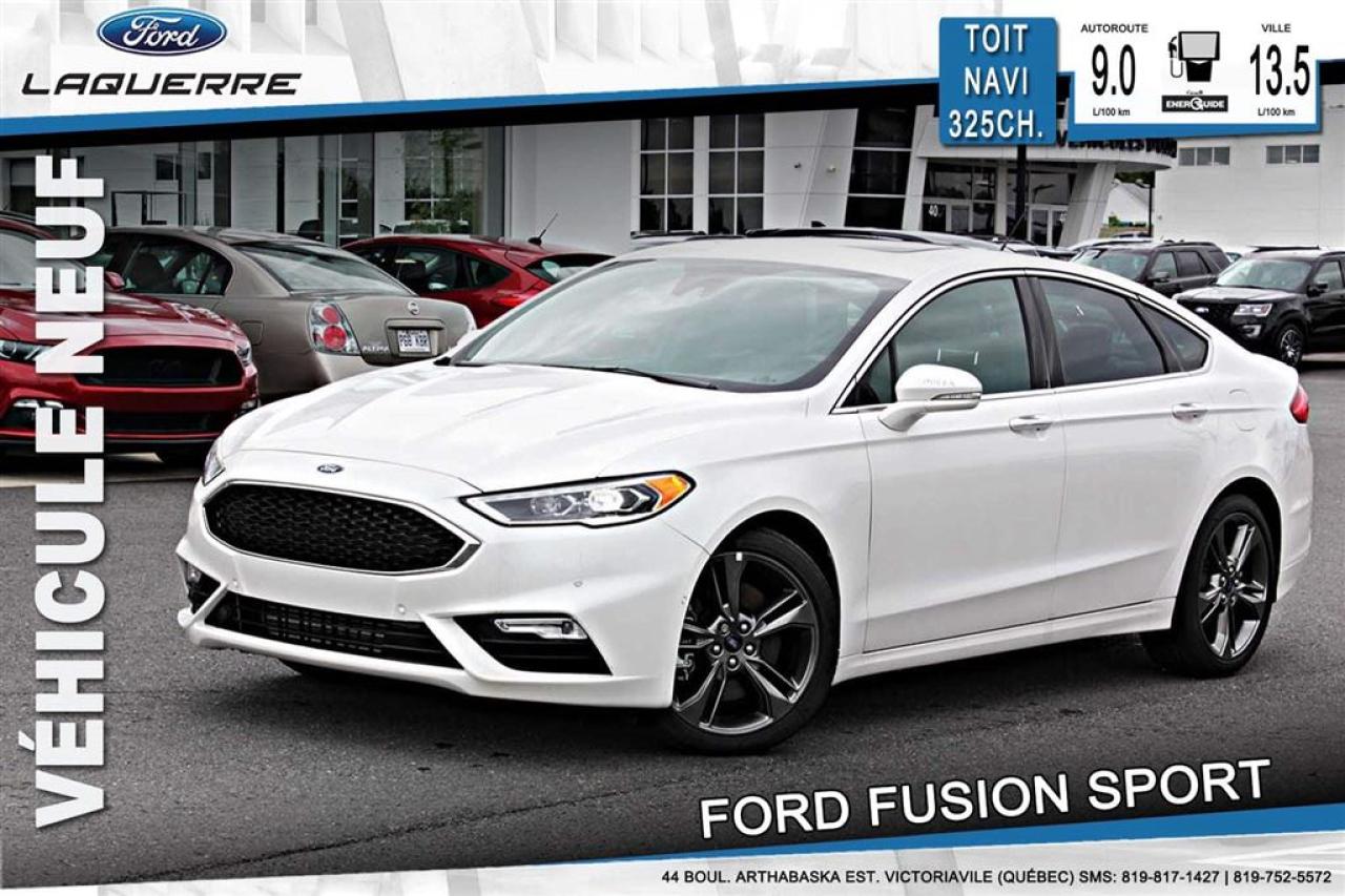 Used 2017 Ford Fusion SPORT for sale in Victoriaville, QC