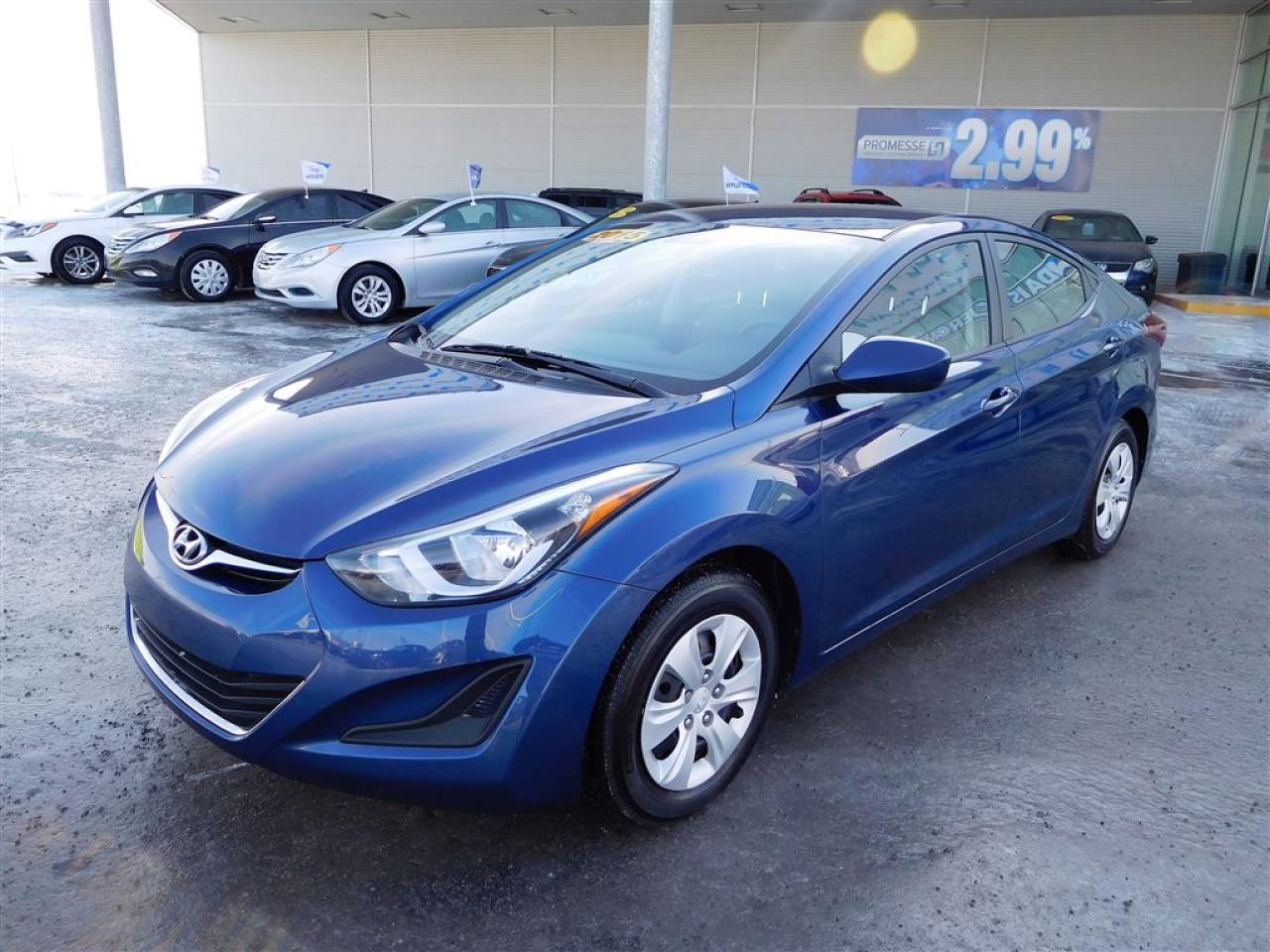 Used 2015 Hyundai Elantra L, A/c, Lecteur Cd for sale in Mirabel, QC