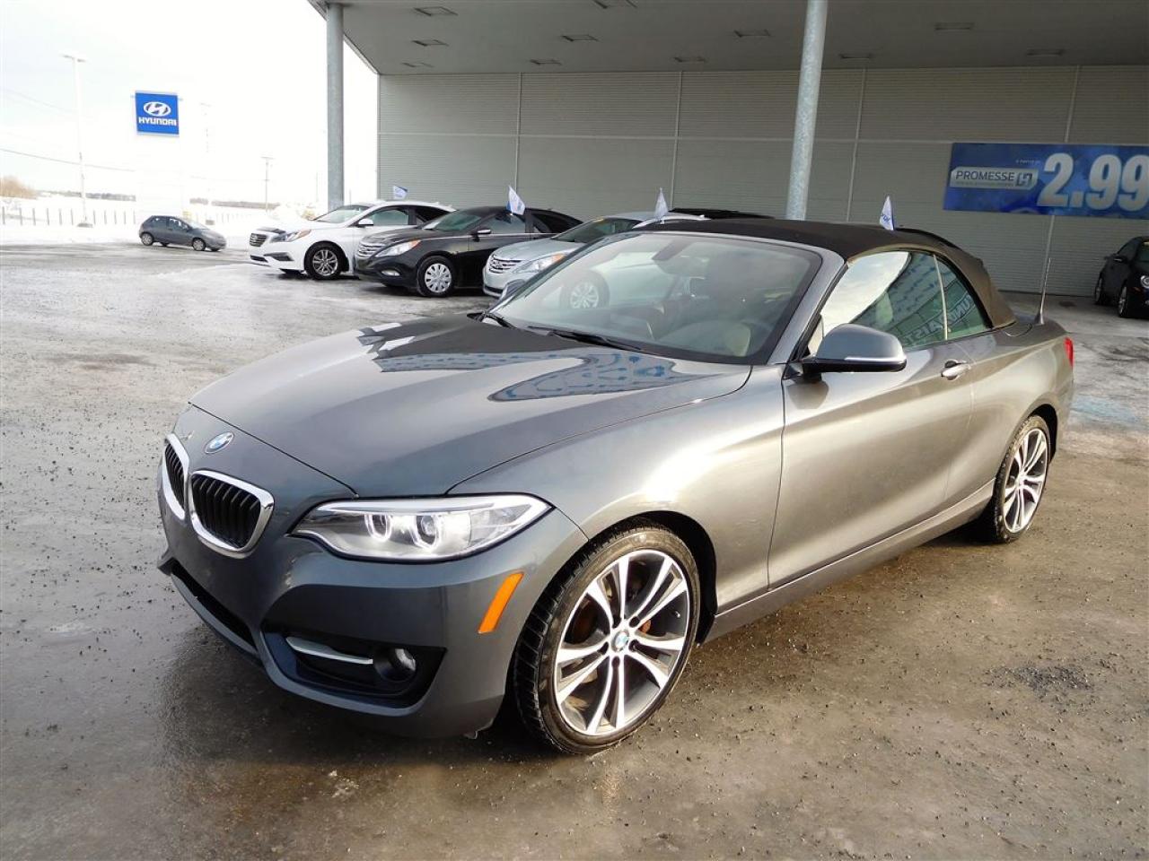 Used 2015 BMW 228i Xdrive,a/c,cuir,mags,fo for sale in Mirabel, QC