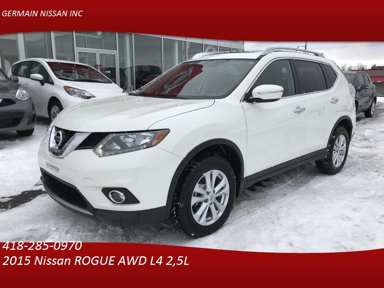<a href=https://www.germainnissan.ca/occasion/Nissan-Rogue-2015.html>https://www.germainnissan.ca/occasion/Nissan-Rogue-2015.html</a>

ROGUE SV AVEC LA TRACTION INTÉGRALE-TOIT PANORAMIQUE-CRUISE-BLUETOOTH-ET ENCORE BIEN PLUS-

.MEILLEUR PRIX DE LA RÉGION: NOUS BATTRONS LA COMPÉTITION. FINANCEMENT APPROUVÉ À 100% 1ère, 2e et 3e CHANCE AU CRÉDIT. MEILLEUR PRIX SUR VOTRE VÉHICULE DÉCHANGE ***VISITEZ WWW.GERMAINNISSAN.CA POUR VOIR LES PROMOTIONS EN VIGUEUR*** CHEZ GERMAIN NISSAN, VOUS TROUVEREZ UN INVENTAIRE COMPLET DE MODÈLES NISSAN NEUFS ET DOCCASION DE TOUTES MARQUES (HONDA, MAZDA, TOYOTA, HYUNDAI, ACURA, BMW, ACURA, CHEVROLET, MERCEDES, KIA, VOLKSWAGEN) À DES PRIX QUI DÉFIENT NOS CONCURRENTS. MIEUX ENCORE, NOTRE ÉQUIPE DE PASSIONNÉS DE GERMAIN NISSAN VEUT VOUS AIDER À TROUVER LE MODÈLE  QUI COMBLERA TOUS VOS BESOINS TOUT EN RESPECTANT VOTRE BUDGET
Germain Nissan, concessionnaire automobile neuf et usagé dans Portneuf, à seulement 20 minutes de Québec et 45 minutes de Trois-Rivières. Voisin du Prix du Gros Donnacona Chrysler Fiat et du Canadian Tire! Nous sommes ouvert le samedi de 9h à 15h.