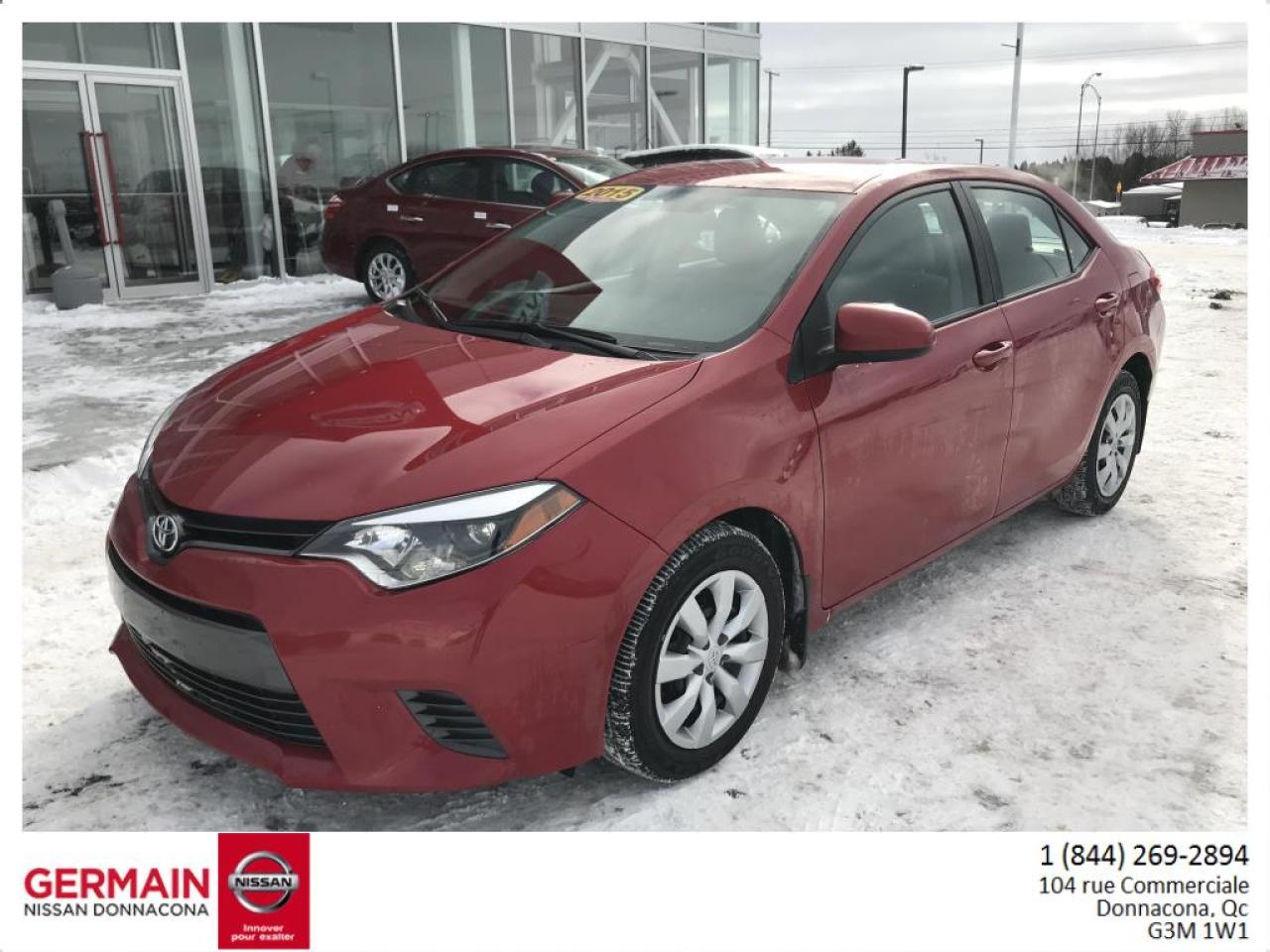 Used 2015 Toyota Corolla Le-Cruise for sale in Donnacona, QC