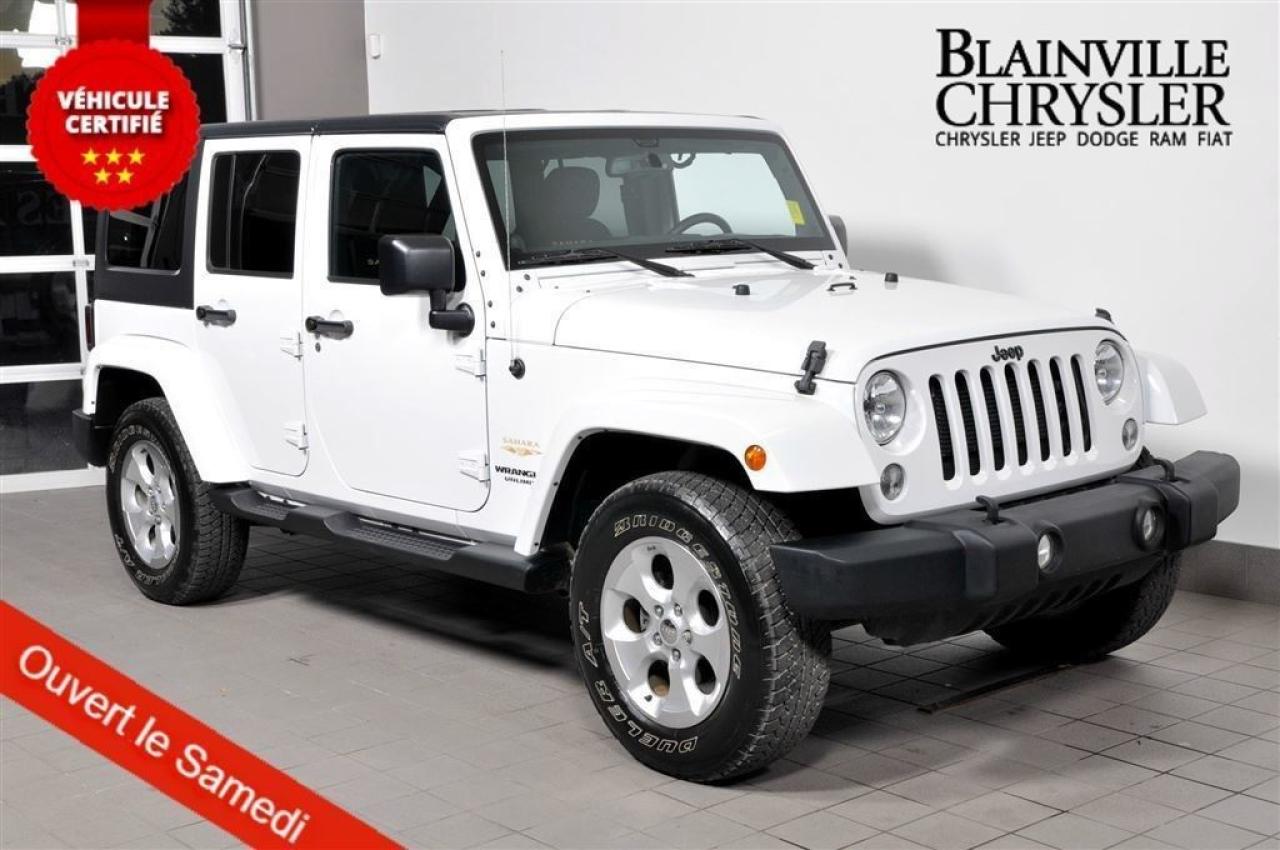Used 2014 Jeep Wrangler Unltd Sahara - Gps for sale in Blainville, QC
