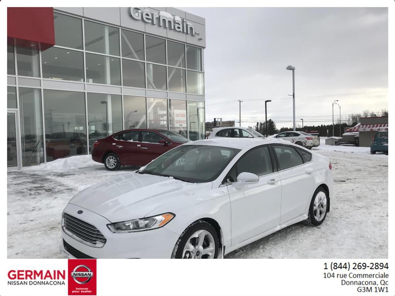 <a href=https://www.germainnissan.ca/occasion/Ford-Fusion-2016.html>https://www.germainnissan.ca/occasion/Ford-Fusion-2016.html</a>

Ayez un véhicule qui vous rende fier.

Germain Nissan, concessionnaire automobile neuf et usagé dans Portneuf, à seulement 20 minutes de Québec et 45 minutes de Trois-Rivières.

 Voisin du Prix du Gros Donnacona Chrysler Fiat et du Canadian Tire!

 Nous sommes ouvert le samedi de 9h à 15h.

Inspection et Carproof disponibles.

Nous payons le maximum pour votre échange !