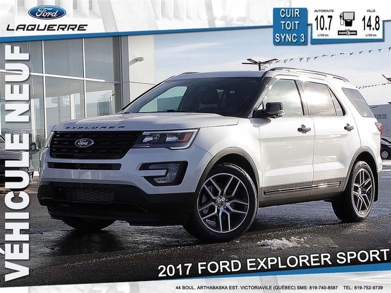 Used 2017 Ford Explorer Sport Lf for sale in Victoriaville, QC