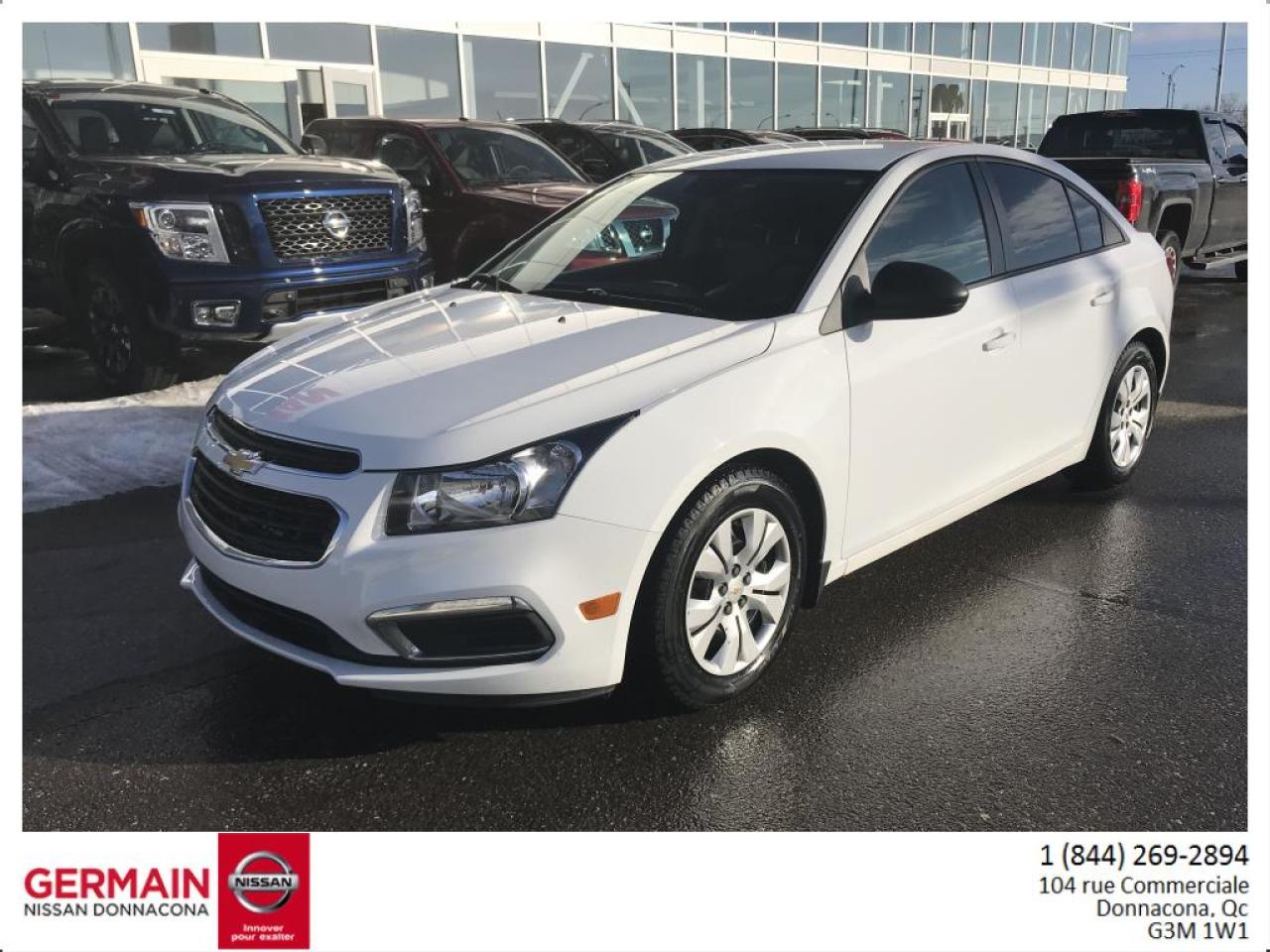 Used 2015 Chevrolet Cruze Ls-Bluetooth for sale in Donnacona, QC
