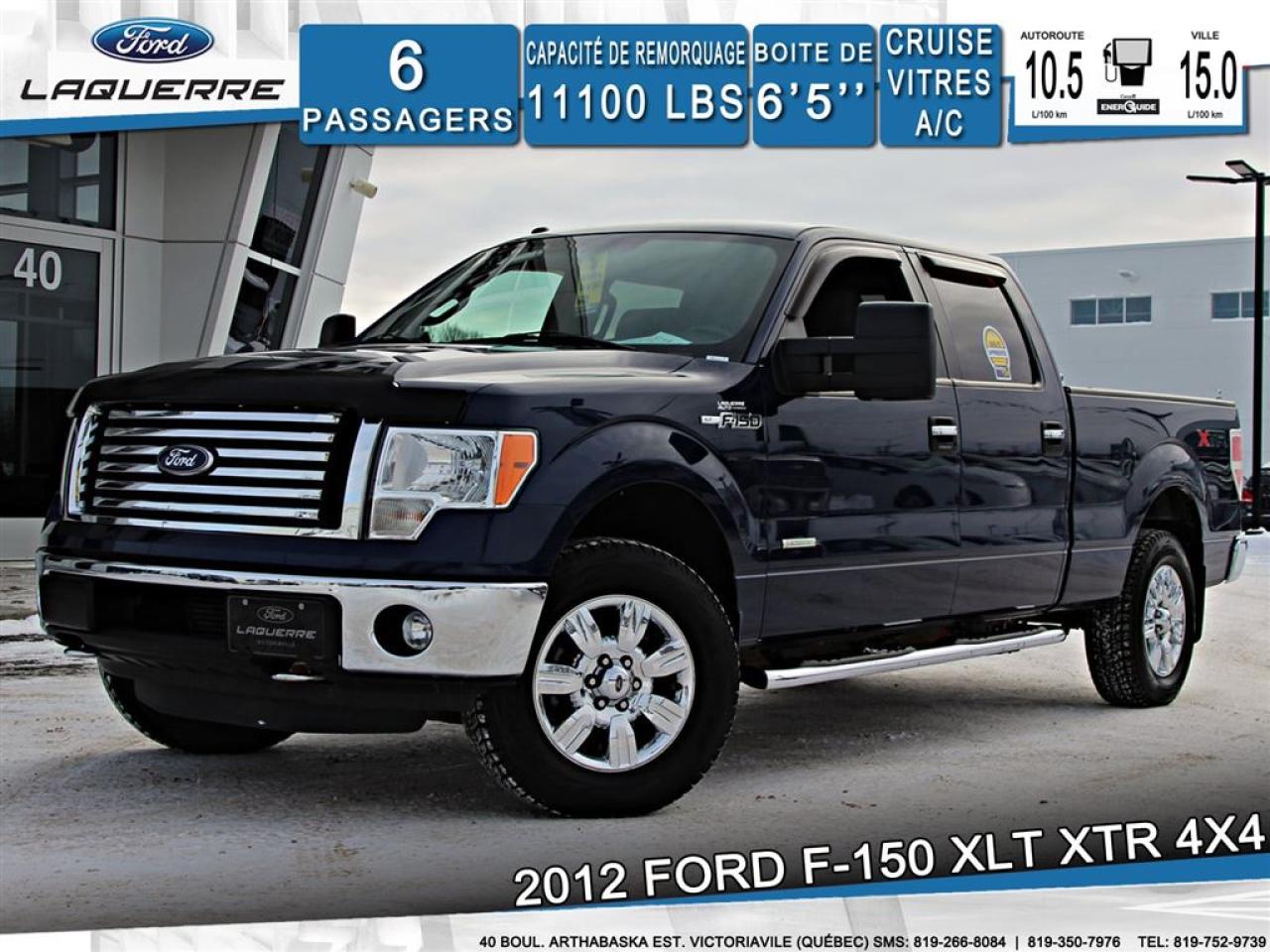Used 2012 Ford F-150 Xlt Xtr 4x4 Ecoboost for sale in Victoriaville, QC