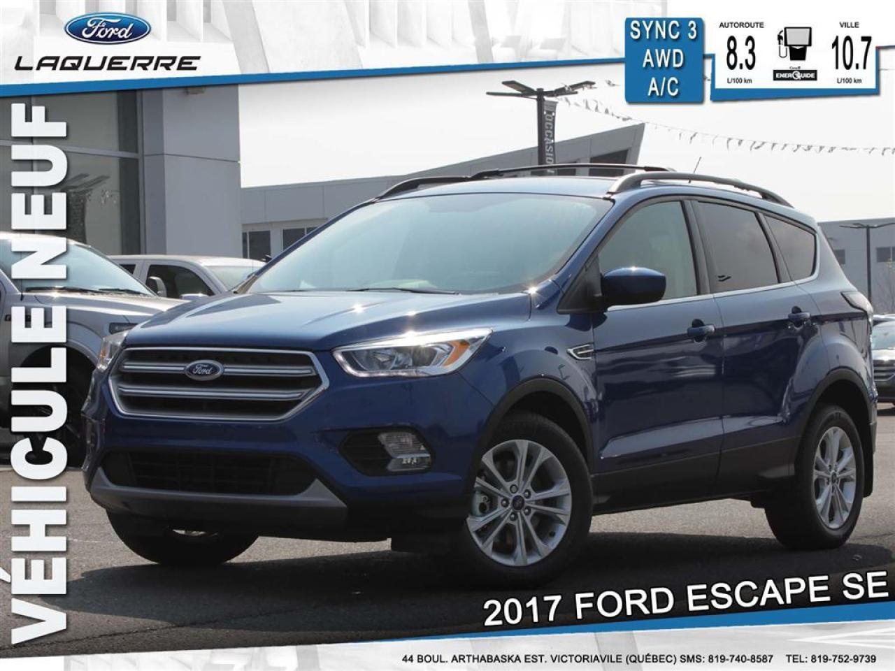 Used 2017 Ford Escape SE for sale in Victoriaville, QC