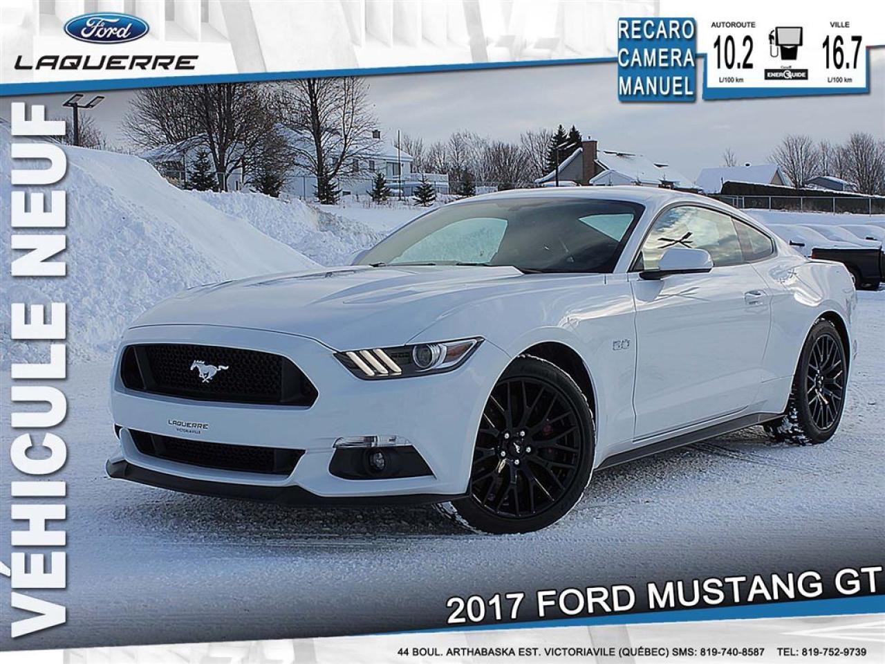 Used 2017 Ford Mustang Gt Cuir Recaro Lf for sale in Victoriaville, QC