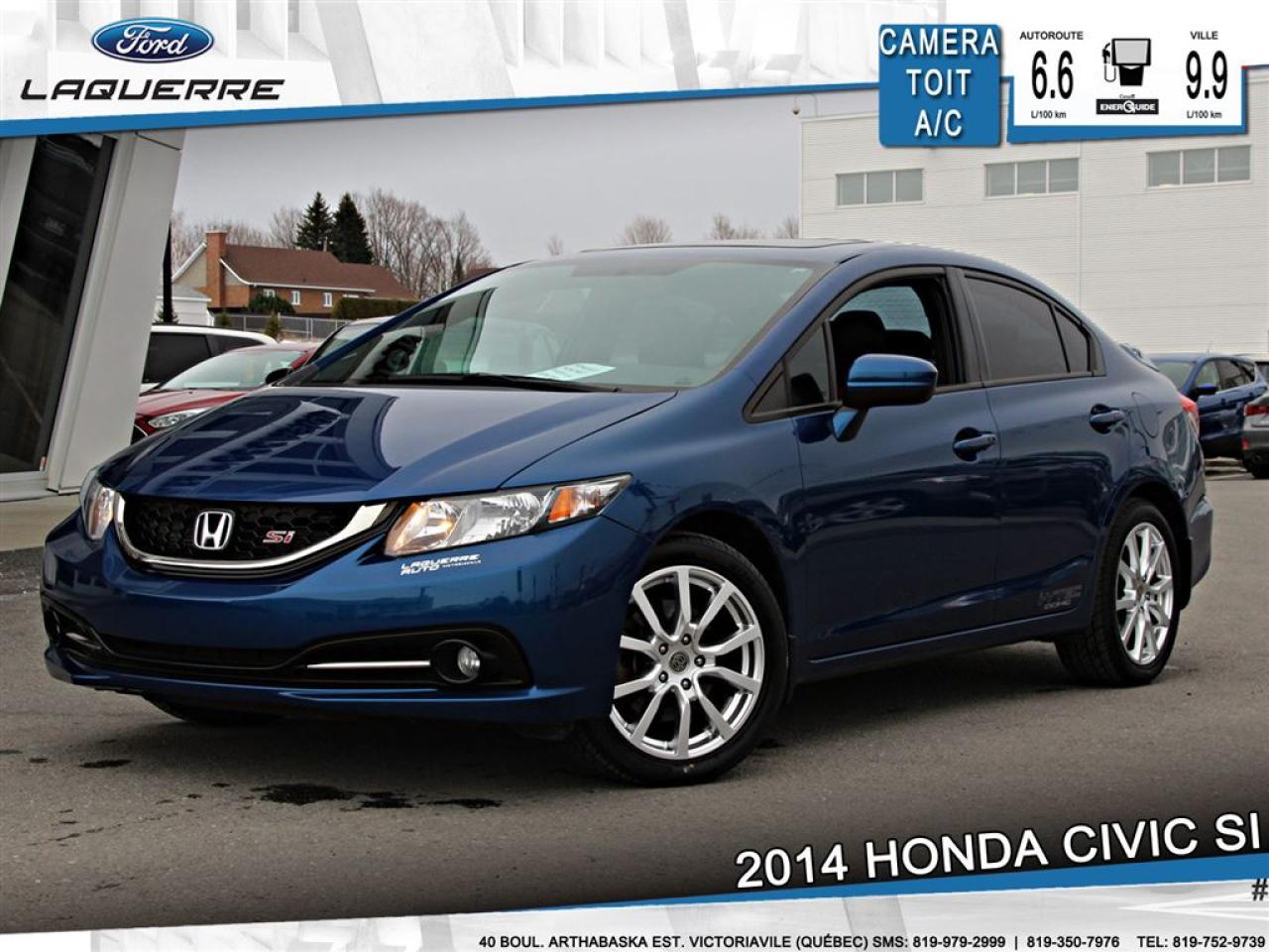 Used 2014 Honda Civic Si Gps Camera for sale in Victoriaville, QC