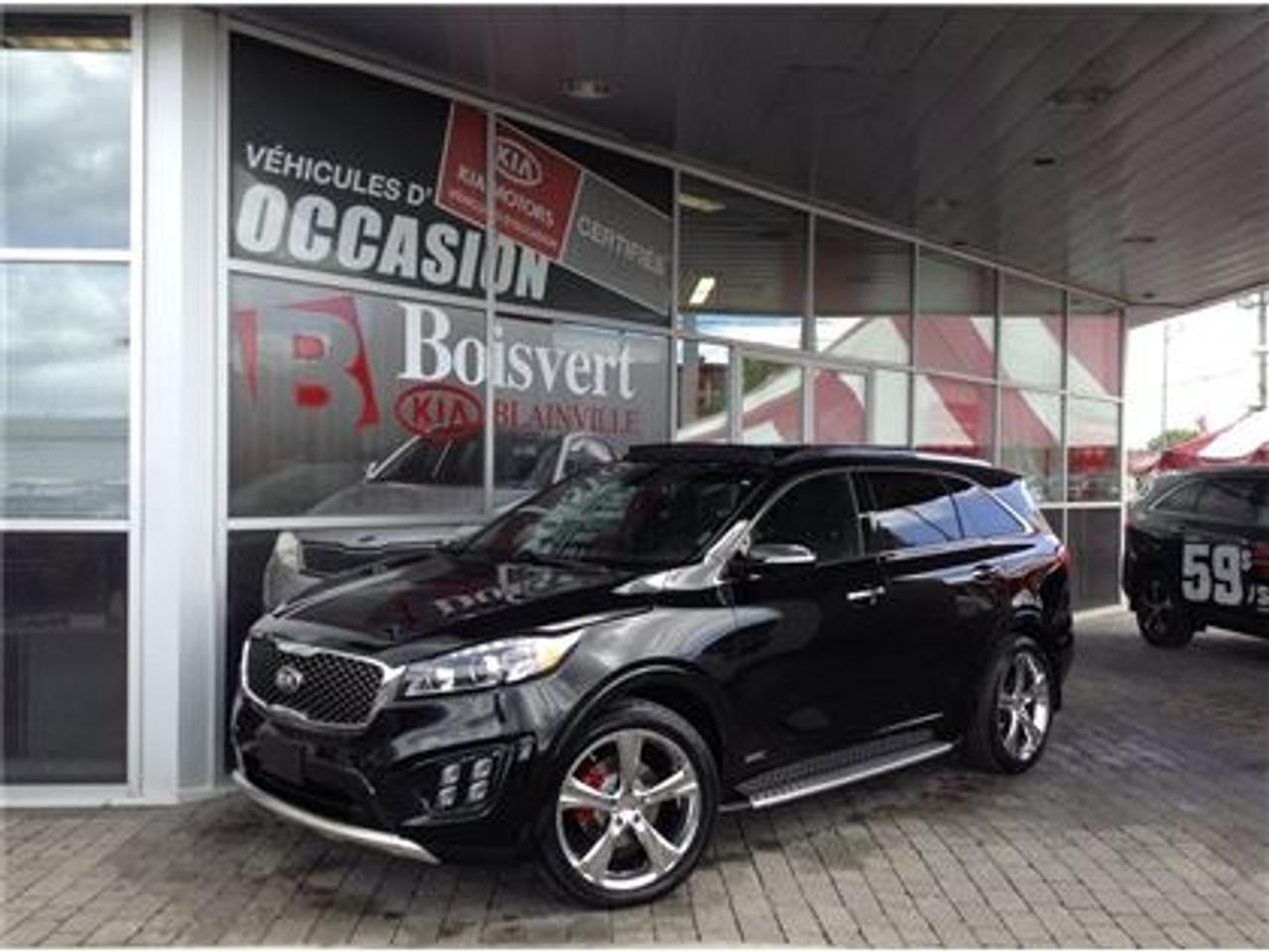 <a href=https://www.autoaubaine.com/Kia-Sorento-c6839453.html>https://www.autoaubaine.com/Kia-Sorento-c6839453.html</a>

KIA SORENTO SX 2016 AUSSI DISPONIBLE LX ET EX         MOTEUR V-6 4X4 5000LBS DE REMORQUAGE         MAG 20 BOSS AVEC MARCHE PIED        ATTACHE REMORQUE         GPS / NAVIGATION AVEC TOIT PANORAMIQUE         CAMION UNIQUE FAITE VITE         Boisvert Kia Blainville situé au 416 boul Curé Labelle, Blainville. Bien implanté dans la communauté, facile daxes par les 2 grande autoroute, soie la 640 ou lautoroute 15. Que vous soyer de Montréal ou bien de Laval, un trajet de 10 a 15 minutes vous sufira pour vivre une expérience dachat unique.    Boisvert Kia a reçu la prestigieuse distinction « Concessionnaire Platine « ce qui vous donne plusieurs avantage, comme la possibilité de vous procurer la voiture Soul EV complètement électrique.    Sur place, tout vous semblera très facile et rapide. Une possibilité de financement à partir de 0.9% ainsi que du financement facile de 2e et 3e chance au crédit. Avec son département de voiture doccasion et son programme Certifié Kia Canada, tout est mis à votre disposition.    Un rapport dinspection en 135 points, un rapport Carproof, liste des réparations de reconditionnement complète, ainsi quune remise en état : Lavage, esthétique complet. Sur place votre voiture déchange seras évaluée au meilleur prix du marché !!!    Venez vivre une expérience dachat 5 Etoiles chez Boisvert Kia à Blainville.        Boisvert Kia Blainville is located at 416 Curé Labelle Blvd, Blainville. Well implanted in the community, with an easy driving access directly from the 2 major highways 15 (exit no. 25) and the 640. If, you are located either from Montreal or Laval, a short trip of 10 or 15 minutes is being just a-way for living a unique buying experience. Boisvert Kia, winning award of the prestigious distinction of ``platinum dealership`` is offering many advantages as the possibility of getting the unique Soul EV electric car. In house, everything will seem very fast and easy for you. One possibility of financing from 0.9 % as well as the easy financing of 2nd and 3rd chance on the credit. With his department of second-hand car and its Certified Kia program, everything is provided to your disposal. A 135-point inspection report, a Carproof report including a complete list of repairs, as well as a restoration: Complete esthetic wash. On the spot, your car exchange will be evaluated at the best prices of the market!    Come and live a 5 stars buying experience!