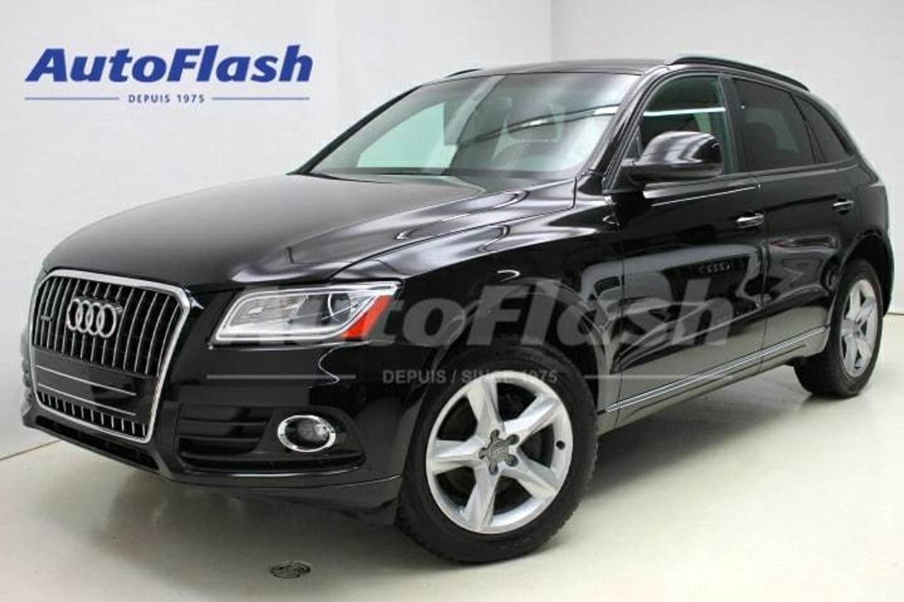<a href=https://www.autoaubaine.com/Audi-Q5-c7024580.html>https://www.autoaubaine.com/Audi-Q5-c7024580.html</a>

Historique dentretien complete. Un seul propriétaire. Carproof vérifié. Meilleur rapport qualité-prix garantie! Véhicule Impeccable! Très bien entretenu. Balance de garantie. Protection mécanique complète de 5 ans disponible. Ce véhicule est un retour de location corporative. *** $199, transport, préparation et esthétique en sus ***         Complete maintenance history. One owner. Carproof verified. Best price-quality guaranteed! Very well maintained. Remaining warranty. Full 5 year mechanical protection available. This unit is a Corporate lease return. *** For only $199, our vehicules are prepared to the highest possible standards. ***         Depuis 1975 AutoFlash offre des véhicules au meilleur rapport qualité-prix et un service exceptionnel! Since 1975 AutoFlash offers the best price-quality and excellent service!         Financement rapide et facile, 1 ère, 2e et 3e chance au crédit, approbation en 30 minutes, taux dacceptation très élevé, demande de crédit en ligne.         Nous sommes les spécialistes des autos, fourgonnettes, VUS, 4x4, et les camions légers jusquà une tonne. Tous les détails sur www.AutoFlash.net