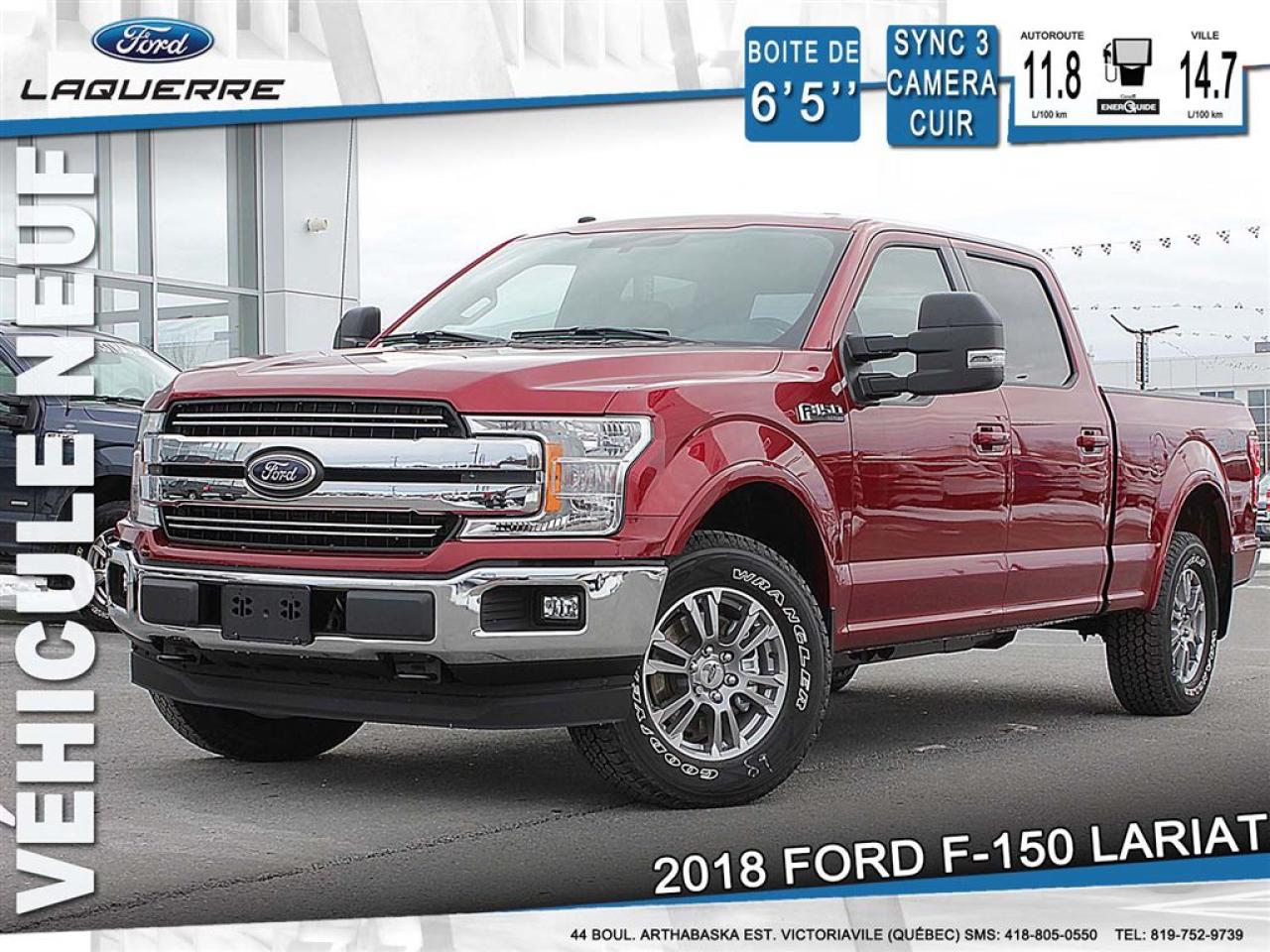 Used 2018 Ford F-150 Lariat Lf for sale in Victoriaville, QC