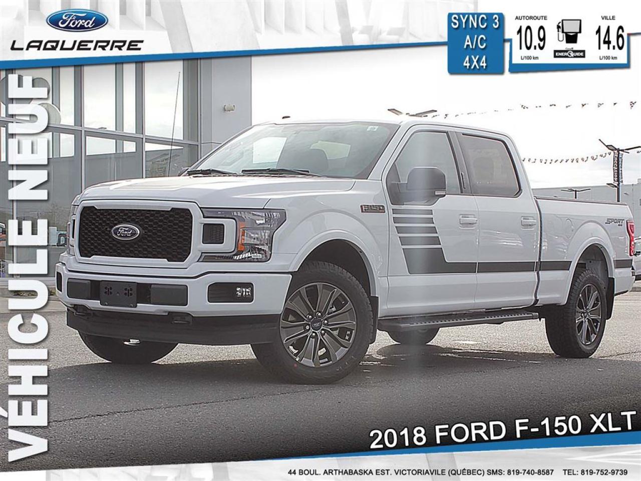 Used 2018 Ford F-150 Xlt Lf for sale in Victoriaville, QC