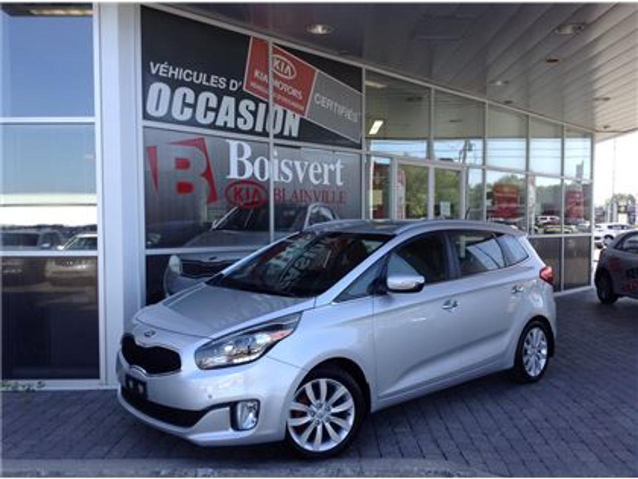 <a href=https://www.autoaubaine.com/Kia-Rondo-c6906307.html>https://www.autoaubaine.com/Kia-Rondo-c6906307.html</a>

KIA RONDO EX LUXE 2016        INTÉRIEUR EN CUIR         7 PASSAGÉS         ROUE MAG CAMÉRA DE RECUL        FINANCEMENT FACILE         Boisvert Kia est situé au 416 boul Curé Labelle à Blainville. Bien implanté dans la communauté, facile daccès par les 2 grandes autoroutes, soit la 640 ou lautoroute 15. Que vous soyez de Montréal ou de Laval, un court trajet de 10 à 15 minutes vous mènera à vivre une expérience dachat unique. Boisvert Kia a reçu la prestigieuse distinction « Concessionnaire Platine « ce qui vous donne plusieurs avantages dont la possibilité de vous procurer le véhicule Soul EV complètement électrique. Sur place, tout vous semblera très facile et rapide. Une possibilité de financement à partir de 0.9% ainsi quun financement facile de 2 e et 3 e chance au crédit. Sur place, votre véhicule déchange sera évalué au meilleur prix du marché. Venez vivre une expérience dachat 5 Etoiles!    *Le prix web affiché inclus le rabais au comptant du manufacturier si applicable. Des conditions sappliquent. Possibilité de financement sur place, consultez un de nos experts pour plus dinformation.        Boisvert Kia is located at 416 Curé Labelle Blvd, Blainville. Well implanted in the community, with an easy driving access directly from the 2 major highways 15 (exit no. 25) and the 640. If, you are coming either from Montreal or Laval, a short trip of 10 or 15 minutes is being just a-way for living a unique buying experience. Boisvert Kia, winning award of the prestigious distinction of ``platinum dealership`` is offering many advantages as the possibility of getting the unique Soul EV electric car. In house, everything will seem very easy and fast to you . One possibility of financing from 0.9 % as well as the easy financing of 2nd and 3rd chance on the credit. On the spot, your car exchange will be evaluated at the best prices of the market! Come and live a 5 stars buying experience!    *The web sale price indicated includes the manufacturers cash rebate if applicable. Conditions may apply. Financing alternatives available in house, contact one of our experts for more details.