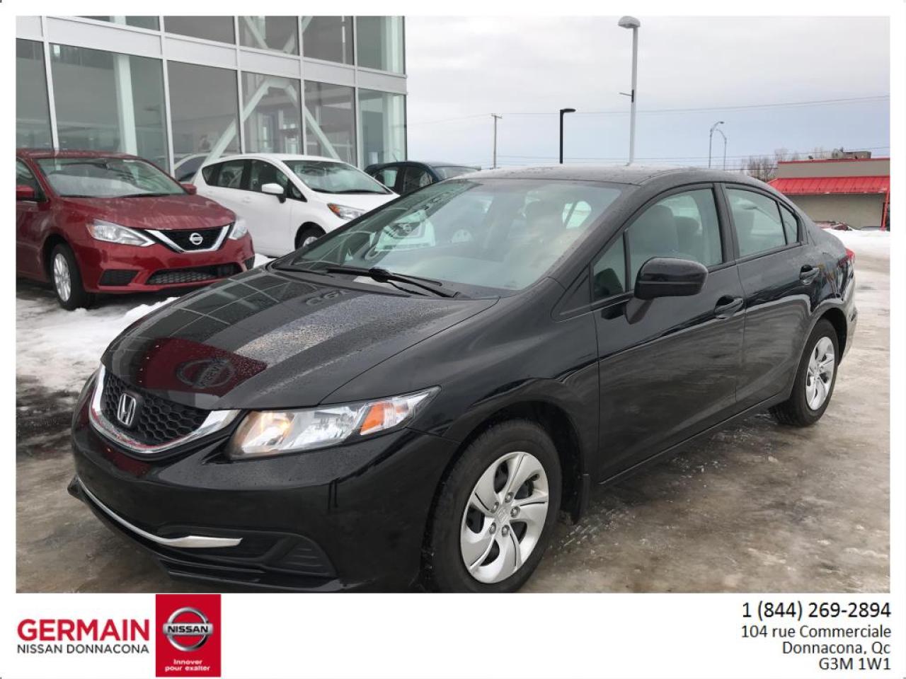 Used 2015 Honda Civic Lx-Cruise-Bluetooth for sale in Donnacona, QC