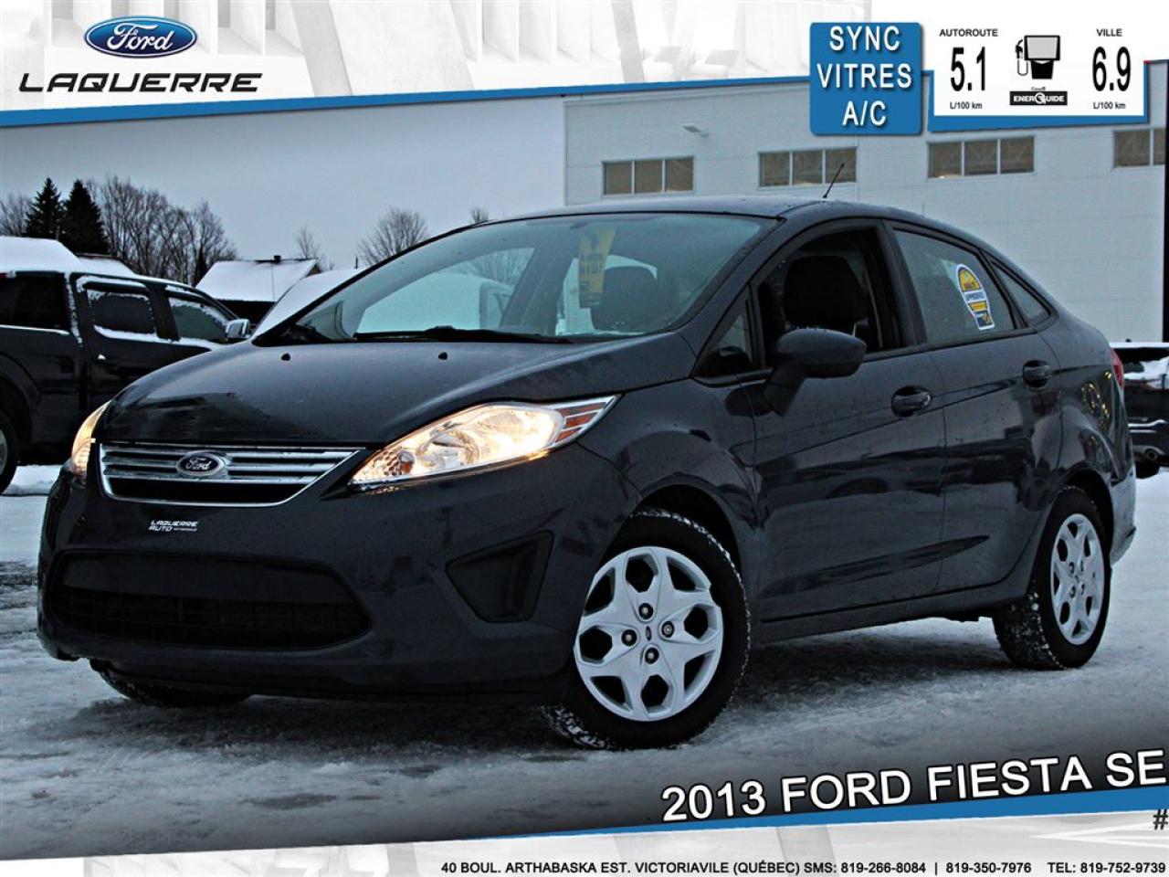 Used 2013 Ford Fiesta SE A/C BLUETOOTH for sale in Victoriaville, QC