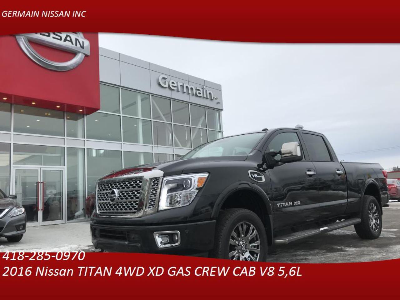 Used 2016 Nissan Titan Platinum Reserve for sale in Donnacona, QC