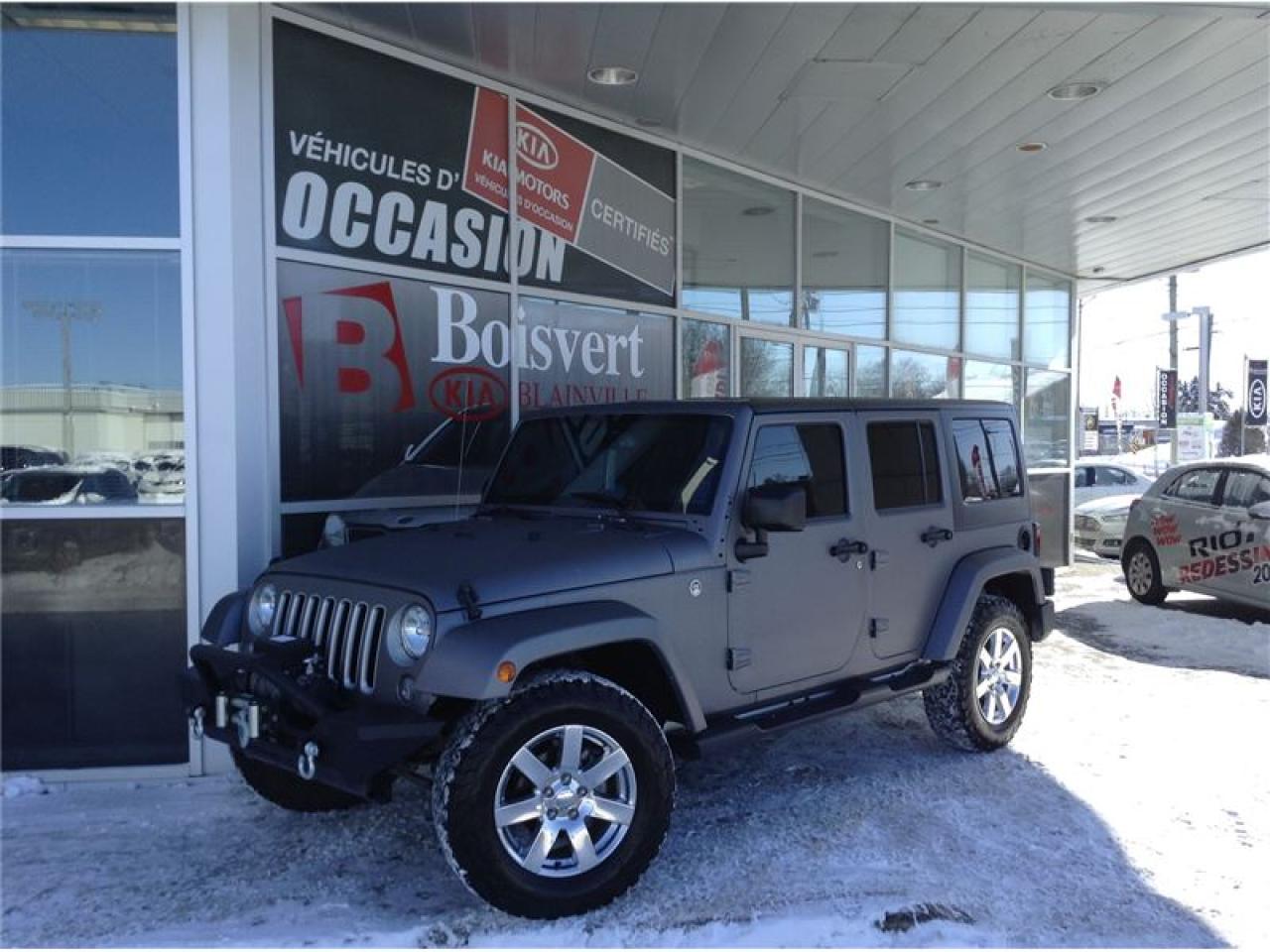 Used 2016 Jeep Wrangler Sahara Look Unique for sale in Blainville, QC