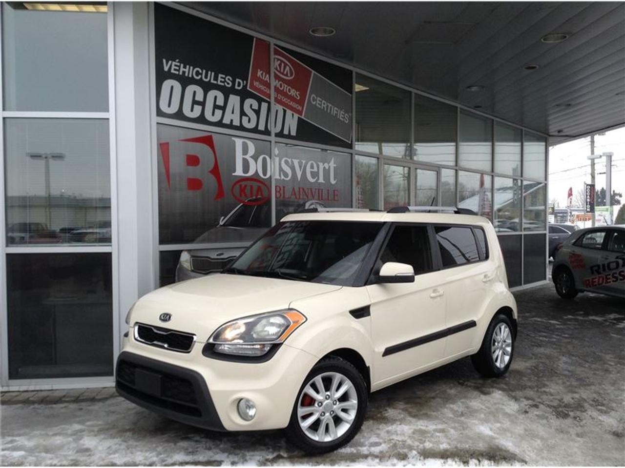 <a href=https://www.autoaubaine.com/Kia-Soul-c7013480.html>https://www.autoaubaine.com/Kia-Soul-c7013480.html</a>

KIA SOUL 2012    TRANSMISSION AUTOMATIQUE     SIEGE CHAUFFANT     GROUPE ÉLECTRIQUE COMPLET     FEMME PROPRIO     FINANCEMENT FACILE   Boisvert Kia Blainville situé au 416 boul Curé Labelle, Blainville. Bien implanté dans la communauté, facile daxes par les 2 grande autoroute, soie la 640 ou lautoroute 15. Que vous soyer de Montréal ou bien de Laval, un trajet de 10 a 15 minutes vous sufira pour vivre une expérience dachat unique.  Boisvert Kia a reçu la prestigieuse distinction « Concessionnaire Platine « ce qui vous donne plusieurs avantage, comme la possibilité de vous procurer la voiture Soul EV complètement électrique.  Sur place, tout vous semblera très facile et rapide. Une possibilité de financement à partir de 0.9% ainsi que du financement facile de 2e et 3e chance au crédit. Avec son département de voiture doccasion et son programme Certifié Kia Canada, tout est mis à votre disposition.  Un rapport dinspection en 135 points, un rapport Carproof, liste des réparations de reconditionnement complète, ainsi quune remise en état : Lavage, esthétique complet. Sur place votre voiture déchange seras évaluée au meilleur prix du marché !!!  Venez vivre une expérience dachat 5 Etoiles chez Boisvert Kia à Blainville.    Boisvert Kia Blainville is located at 416 Curé Labelle Blvd, Blainville. Well implanted in the community, with an easy driving access directly from the 2 major highways 15 (exit no. 25) and the 640. If, you are located either from Montreal or Laval, a short trip of 10 or 15 minutes is being just a-way for living a unique buying experience. Boisvert Kia, winning award of the prestigious distinction of ``platinum dealership`` is offering many advantages as the possibility of getting the unique Soul EV electric car. In house, everything will seem very fast and easy for you. One possibility of financing from 0.9 % as well as the easy financing of 2nd and 3rd chance on the credit. With his department of second-hand car and its Certified Kia program, everything is provided to your disposal. A 135-point inspection report, a Carproof report including a complete list of repairs, as well as a restoration: Complete esthetic wash. On the spot, your car exchange will be evaluated at the best prices of the market!  Come and live a 5 stars buying experience!