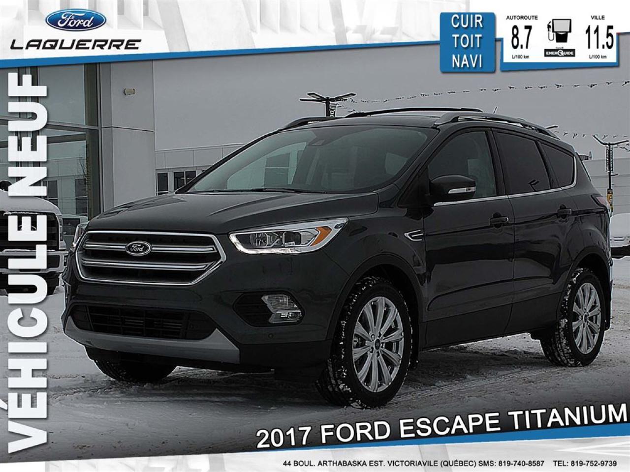 Used 2017 Ford Escape Titanium for sale in Victoriaville, QC