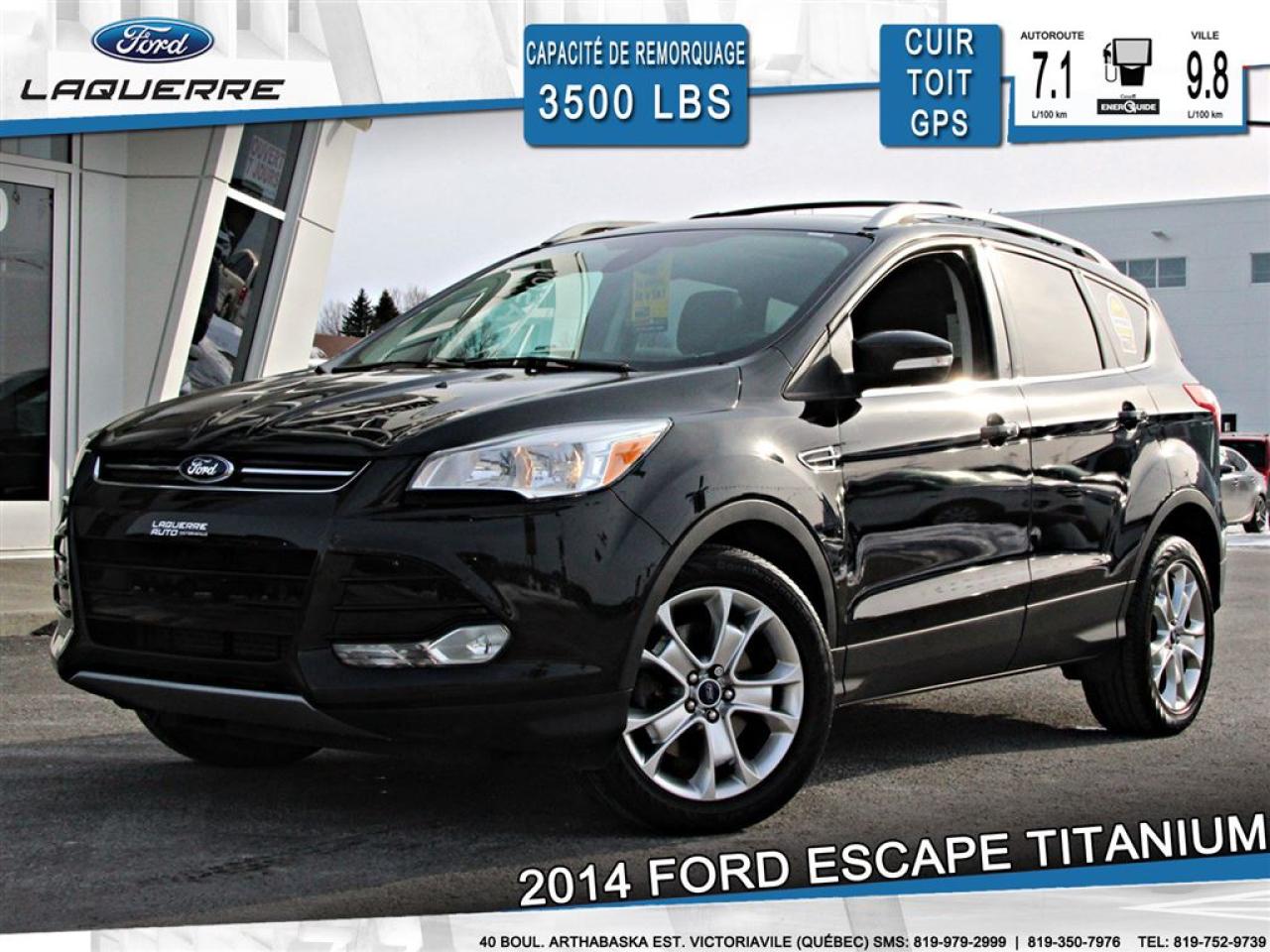 Used 2014 Ford Escape Titanium 2.0l Awd for sale in Victoriaville, QC