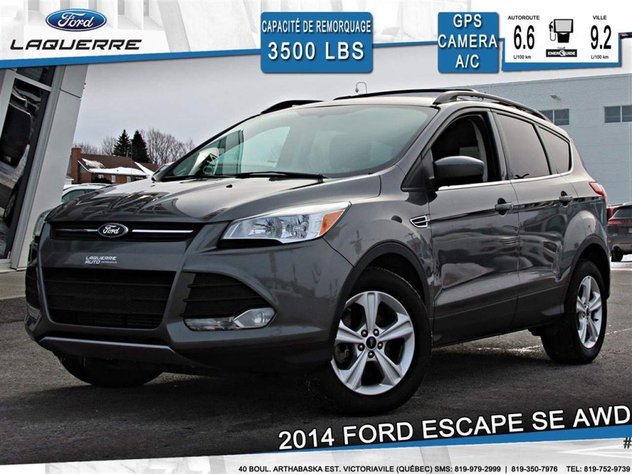 Used 2014 Ford Escape Se 2.0l Awd Gps for sale in Victoriaville, QC