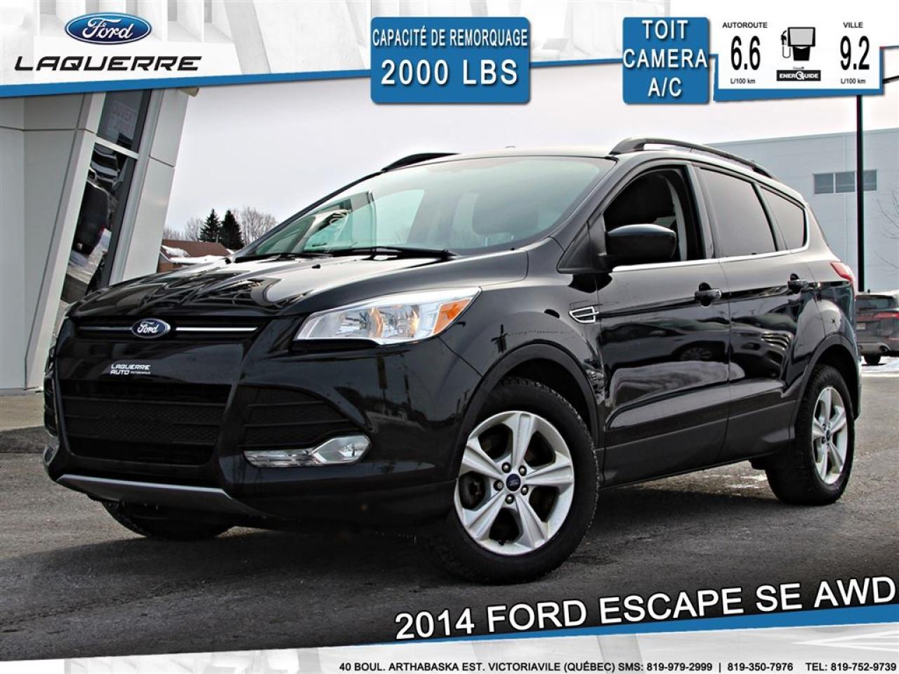 Used 2014 Ford Escape Se Awd Toit Camera for sale in Victoriaville, QC