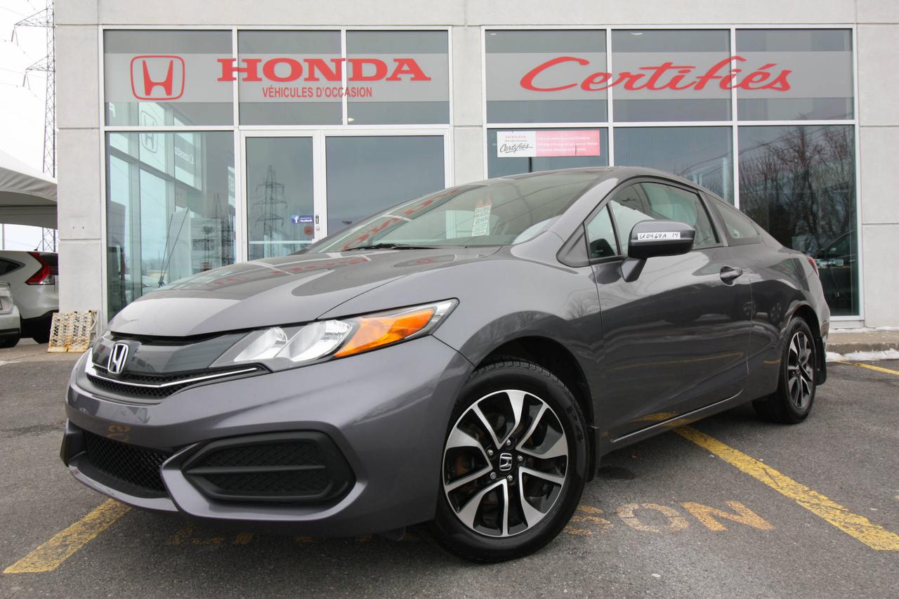 <a href=https://www.hondasoreltracy.com/occasion/Honda-Civic-2014.html>https://www.hondasoreltracy.com/occasion/Honda-Civic-2014.html</a>

EN ACHAT POUR SEULEMENT 62.48$ PAR SEMAINE SUR 72 MOIS. 0$ COMPTANT, TAXES ET INTÉRÊTS INCLUS !! 

LE MOINS CHÈRE AU CANADA !! AUCUN ACCIDENT, 1 PROPRIO, TOIT OUVRANT, BLUETOOTH, SIÈGES CHAUFFANTS, PUSH TO START, SMART KEY, CAMÉRA DE RECUL, MAGS, GRAND ÉCRAN !!

NOS VOITURES NONT JAMAIS ÉTÉ ACCIDENTÉES ET SONT TOUTES REMISES À NEUF AVEC DES PIÈCES DORIGINE HONDA. NOUS ACHETONS TOUS VOS ÉCHANGES AU MEILLEUR PRIX. 1ERE, 2E ET 3E CHANCE AU CRÉDIT. AUCUN CAS REFUSÉ !! VENEZ VOIR NOS OFFRES COMPÉTITIVES ET COMPARER NOTRE VASTE CHOIX DINVENTAIRE AVANT DE FAIRE lACQUISITION DE VOTRE PROCHAIN VÉHICULE. LE MEILLEUR SERVICE AU MEILLEUR PRIX !!

POUR PRENDRE RENDEZ-VOUS OU FAIRE UN ESSAI ROUTIER, CONTACTEZ DIRECTEMENT LE DIRECTEUR DES VÉHICULES DOCCASION EN TOUT TEMPS AU NUMÉRO SANS FRAIS 1-844-297-4478 OU PAR MESSAGERIE TEXTE AU 819-461-0967. LIVRAISON PARTOUT AU CANADA, NOUS REPRENONS VOTRE BAIL DE LOCATION, NOUS REMBOURSONS VOTRE PRÊT AUTO. VENEZ NOUS METTRE AU DÉFI !!
