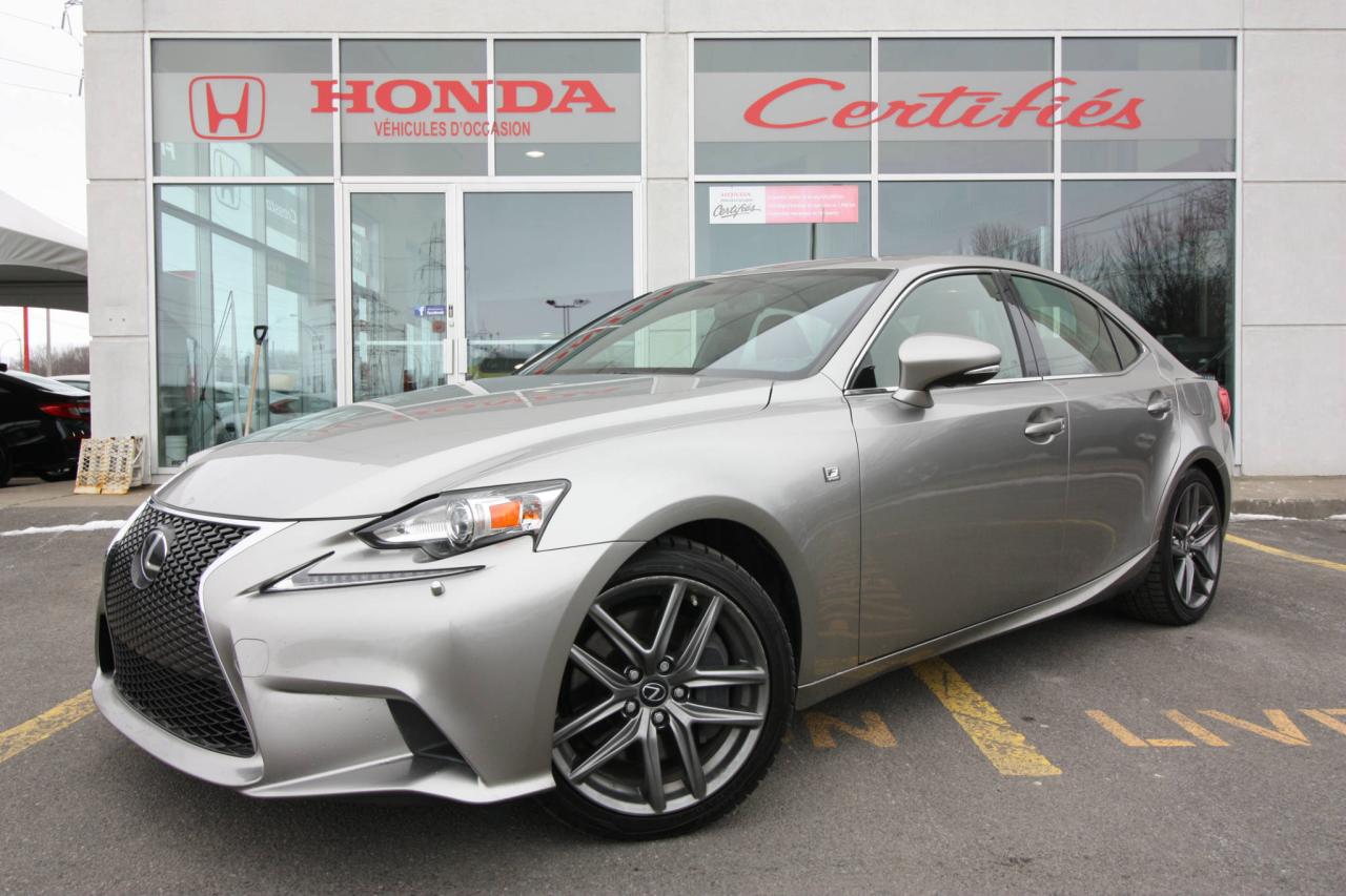 Used 2015 Lexus IS 350 F SPORT + FULL GARANTIE LEXUS 84 MOIS for sale in Sorel-Tracy, QC