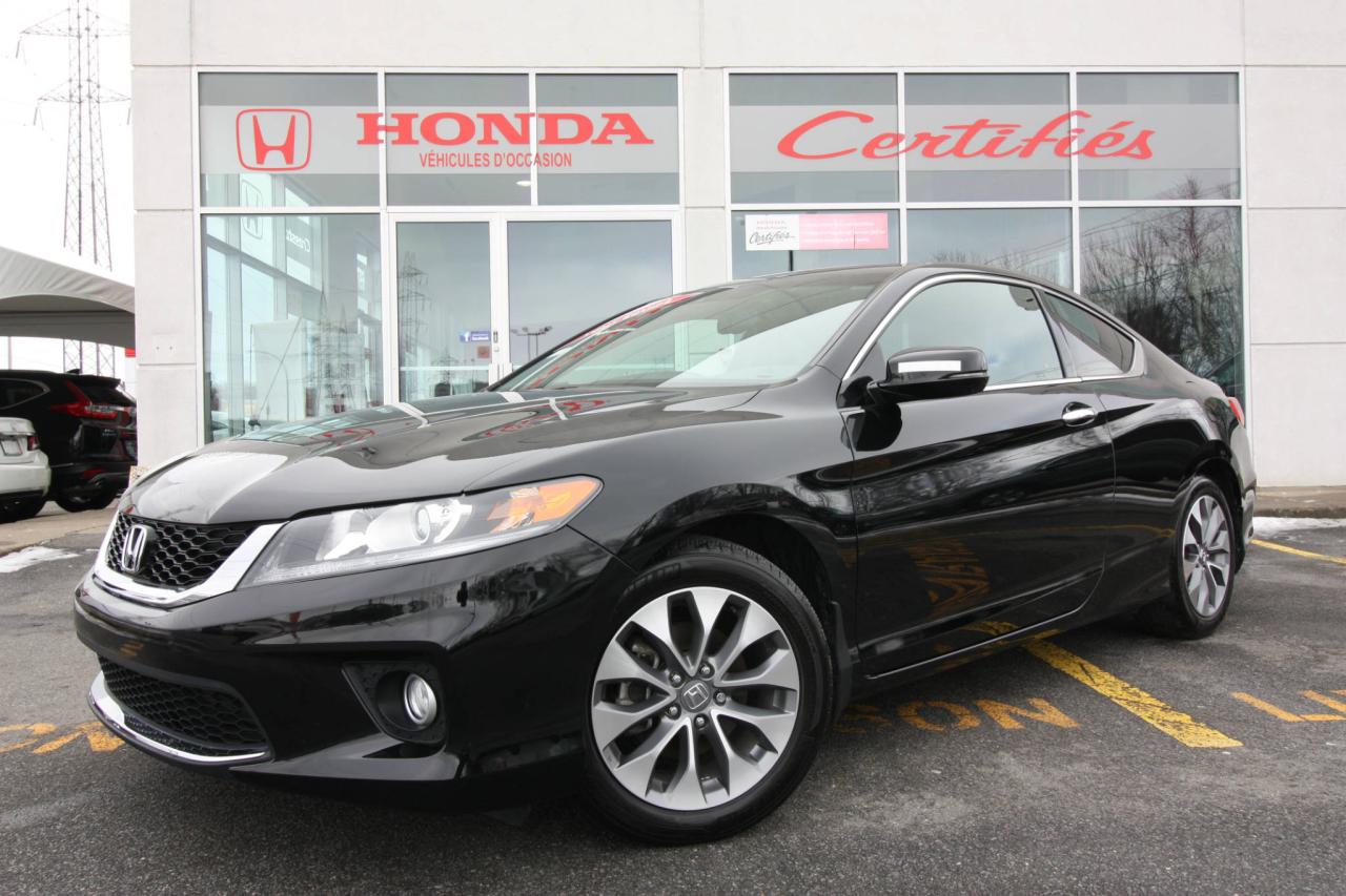 Used 2013 Honda Accord coupé EX-L + NAVI + CUIR + TOIT + CAMÉRA for sale in Sorel-Tracy, QC