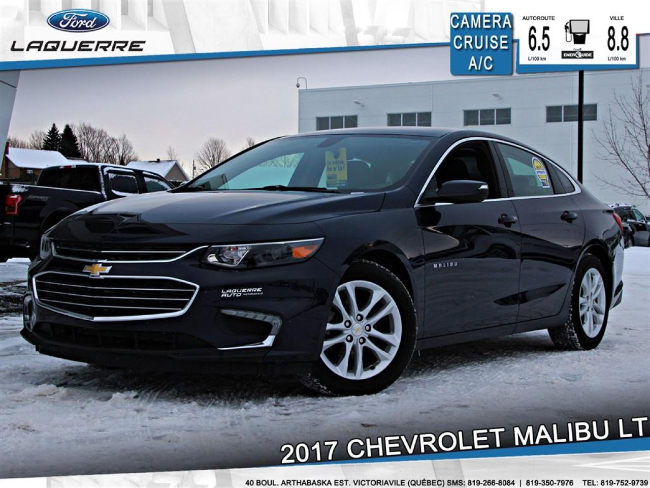Used 2017 Chevrolet Malibu Lt Camera A/c for sale in Victoriaville, QC