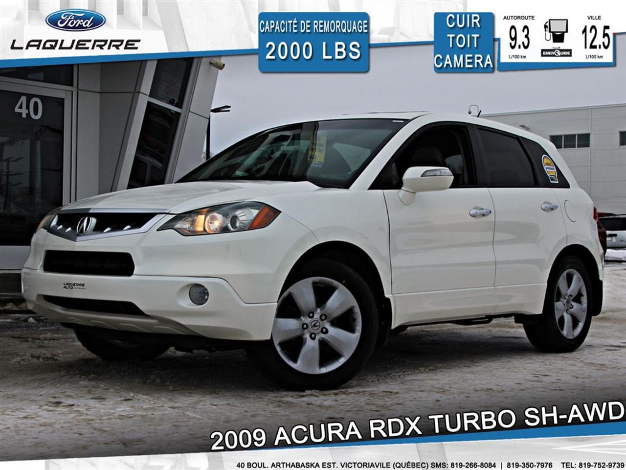 <a href=https://www.laquerreford.com/occasion/Acura-Rdx-2009.html>https://www.laquerreford.com/occasion/Acura-Rdx-2009.html</a>

VÉHICULE JAMAIS ACCIDENTÉ !!  - TRÈS BIEN ÉQUIPÉ !!  - PNBV : 2220  - TAILLE DORIGINE DES PNEUS : 235/55 R18  - MOTEUR DE 2.3L  - CAPACITÉ DE REMORQUAGE : 2 000 LBS    - VITRES ÉLECTRIQUES  - MIROIRS ÉLECTRIQUES / CHAUFFANTS  - COMMANDES AU VOLANT  - COMMANDES VOCALES  - CONNECTIVITÉ BLUETOOTH  - RÉGULATEUR DE VITESSE  - CAMERA DE RECUL  - CLIMATISATION  - SIÈGES ÉLECTRIQUES / CHAUFFANTS  - TOIT OUVRANT  - RADIO CD / SATELLITE  - RÉGULATEUR DE TEMPÉRATURE AUTOMATIQUE  - SÉLECTEUR DE VITESSES A VOLANT  - PRISE USB / AUXILIAIRE / 12 VOLTS    **** LAQUERRE AUTO, LE PLUS GROS INVENTAIRE DE VÉHICULES DOCCASION DES BOIS-FRANCS *** 1ÈRE, 2IÈME ET 3IÈME CHANCE AU CRÉDIT **** TAUX DINTÉRÊT À PARTIR DE 3.99% **** LIVRAISON LE JOUR MÊME **** NOUS LIVRONS PARTOUT AU QUEBEC **** CONTACTEZ NOUS PAR TÉLÉPHONE : 1-866-928-7165 OU PAR TEXTO 1-819-350-7976 / 1-819-266-8084 ****