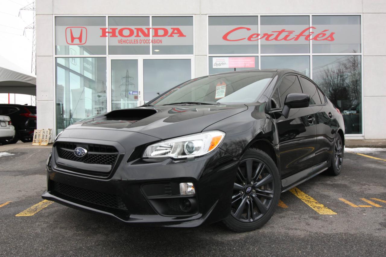 Used 2017 Subaru WRX TURBO + BLACK EDITION + AUCUN ACCIDENT for sale in Sorel-Tracy, QC