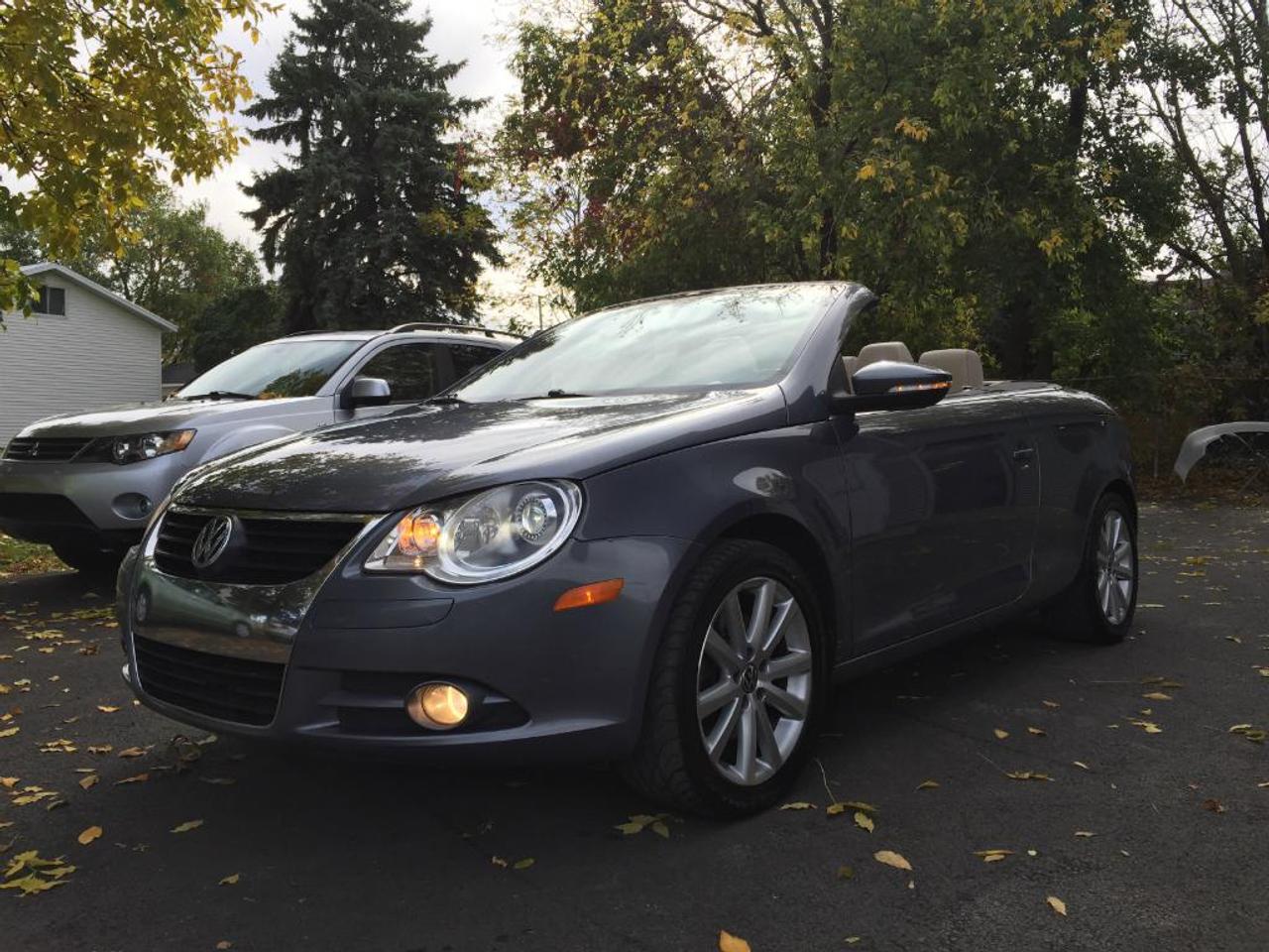 <a href=https://www.autoaubaine.com/Volkswagen-EOS-c6687476.html>https://www.autoaubaine.com/Volkswagen-EOS-c6687476.html</a>

VOLKSWAGEN EOS TRENDLINE 2009, transmission automatique avec mode manuel, moteur 4 cylindres turbocompressé de 2 litres, SEULEMENT 166 959KM CERTIFIÉ, vitres électriques, portes électriques à télédéverrouillage, miroirs électriques chauffants, régulateur de vitesse, sièges chauffants, ordinateur de bord, radio Am/Fm/Cd, air climatisé, SYSTÈME DE NAVIGATION, système Homelink, antipatinage, jantes en alliage, phares antibrouillard et plus ...

DÉCLECTEUR COUPE VENT.

JAMAIS ACCIDENTÉ.

MODÈLE TRÈS RARE.

NOUS RACHETONS LES VÉHICULES D`ÉCHANGE PEU IMPORTE LA MARQUE.

NOUS SOMMES COMMERÇANT MEMBRE DE L`AMVOQ.

PROGRAMME DE GARANTIE PROLONGÉE DE UN AN OU 12 000KM INCLUSE. POSSIBILITÉ DE GARANTIE PROLONGÉE ADAPTÉE À VOS BESOINS. INFORMEZ-VOUS.

FINANCEMENT 1IÈRE, 2IÈME, 3IÈME CHANCE AU CRÉDIT DISPONIBLE. QU`IL S`AGISSE DE VOTRE PREMIER PRÊT, DE MAUVAIS ANTÉCÉDENTS, D`UNE FAILLITE LIBÉRÉE OU NON, PLUS D`UNE FAILLITE, CSST, CHOMAGE, RETRAITÉ,TRAVAILLEUR AUTONOME, USAGER COMMERCIAL, NOUS AVONS LA SOLUTION POUR VOUS ! CONTACTEZ NOS EXPERT EN FINANCEMENT POUR CONNAITRE LES DÉTAILS.

PLUSIEURS PHOTOS DE CE VÉHICULE SONT DISPONIBLE SUR NOTRE AU SITE AU WWW.CBAUTOMOBILE.COM

VÉHICULE SITUÉ AU 290 BOULEVARD LAURIER (ROUTE 116), SAINTE-MADELEINE, J0H 1S0 | DISPONIBLE 7 jours sur 7.

BEAUCOUP DE VÉHICULES EN INVENTAIRE.CONSULTEZ NOS AUTRES ANNONCES.

CONTACTEZ FRANÇOIS PRÉVILLE AU 514-237-8109 OU PAR MESSAGERIE TEXTE AU 819-314-5463
SANS FRAIS: (877) 308-7588

NOUS SOMMES SITUÉS À SAINTE-MADELEINE
À SEULEMENT 15 MINUTES DE BELOEIL, ST-HILAIRE, ST-HYACINTHE, MARIEVILLE, ST-BASILE, MCMASTERVILLE, ST-DOMINIQUE, ST-PIE
ET SEULEMENT 40 MINUTES DE MONTRÉAL, DRUMMONDVILLE, ACTON
GRANBY, LONGUEUIL, BROSSARD, BOUCHERVILLE, ST-BRUNO, VERCHÈRES, SOREL, ST-JEAN-SUR -RICHELIEU

CONSULTEZ NOS ANNONCES SUR LESPAC , KIJIJI , AUTOUSAGEE.CA , AUTOAUBAINE.COM , CBAUTOMOBILE.COM