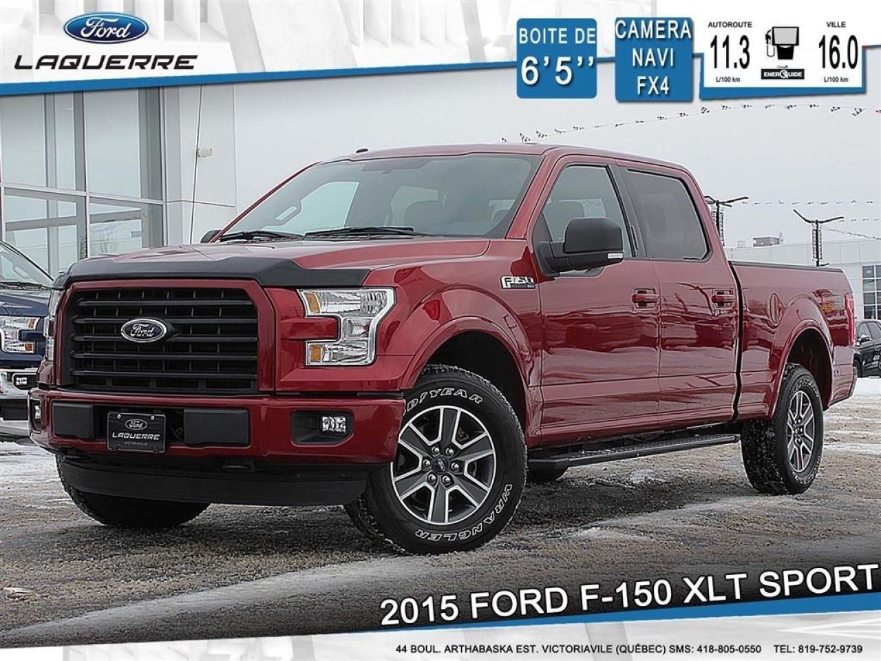 Used 2015 Ford F-150 Xlt, Sport, Fx4 for sale in Victoriaville, QC
